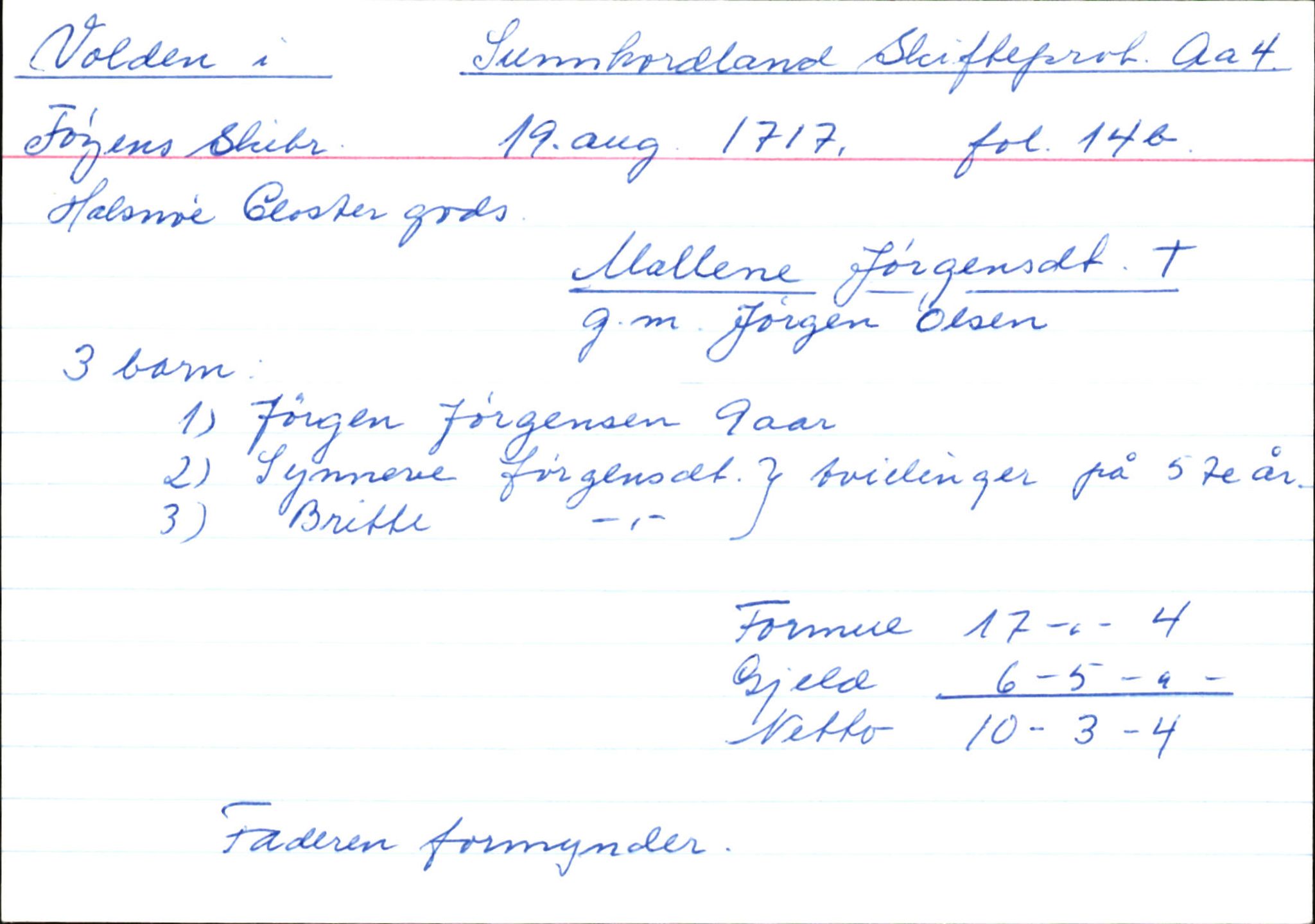 Skiftekort ved Statsarkivet i Bergen, SAB/SKIFTEKORT/004/L0003: Skifteprotokoll nr. 4, 1717-1722, p. 199