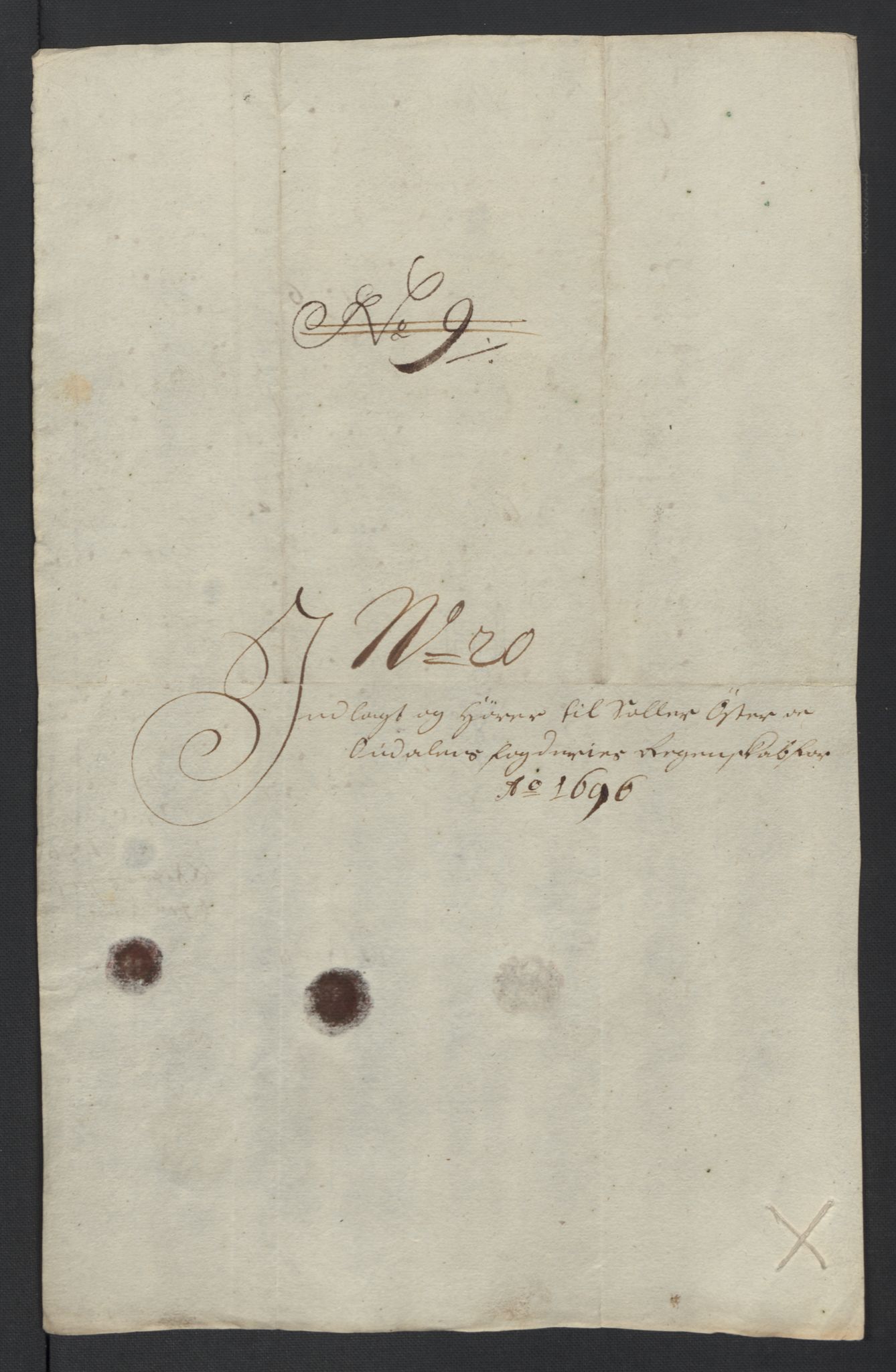 Rentekammeret inntil 1814, Reviderte regnskaper, Fogderegnskap, RA/EA-4092/R13/L0834: Fogderegnskap Solør, Odal og Østerdal, 1696, p. 210