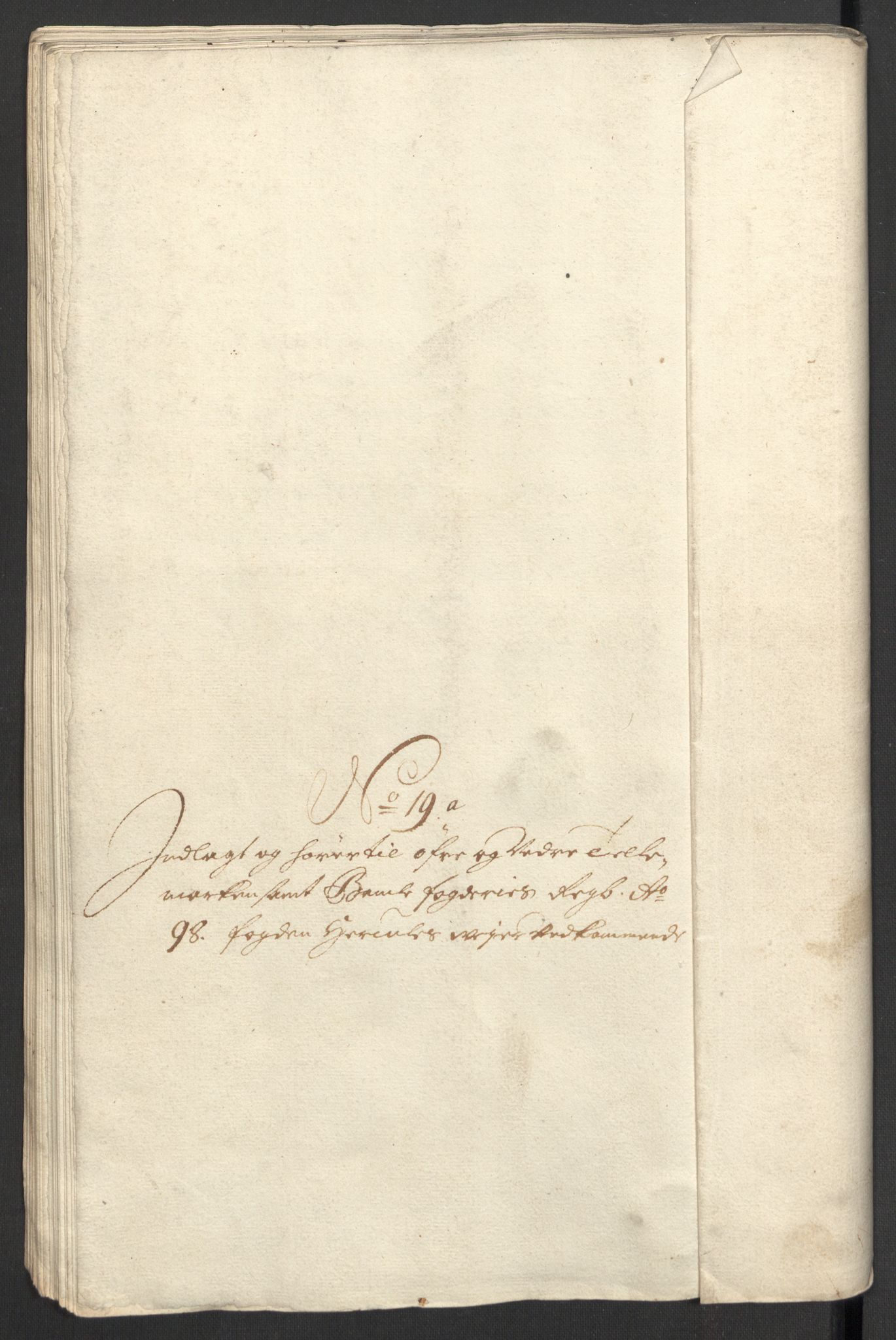 Rentekammeret inntil 1814, Reviderte regnskaper, Fogderegnskap, AV/RA-EA-4092/R36/L2099: Fogderegnskap Øvre og Nedre Telemark og Bamble, 1698, p. 245