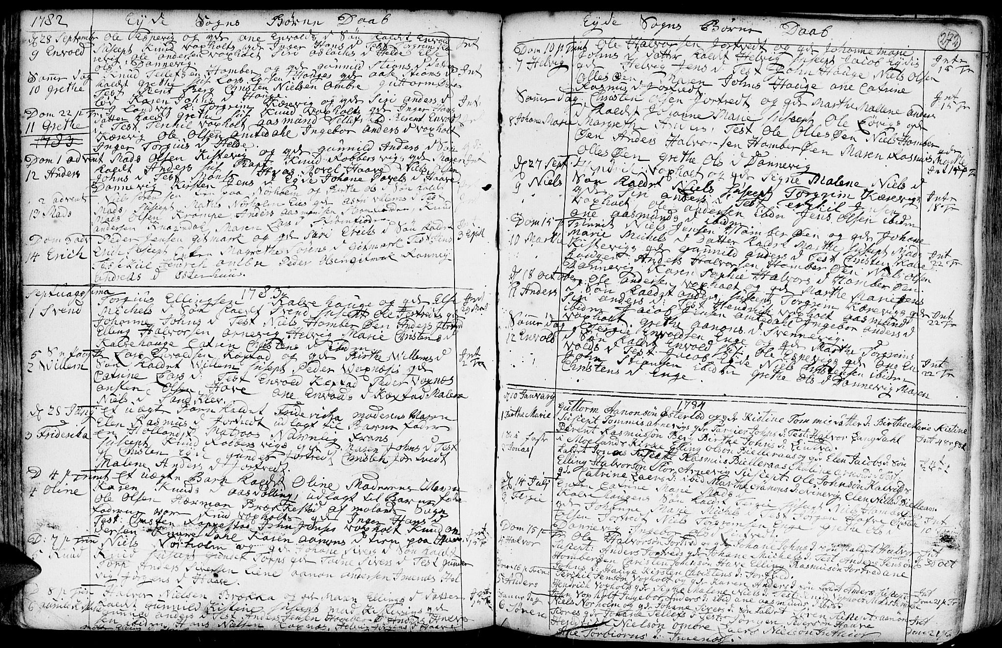 Hommedal sokneprestkontor, AV/SAK-1111-0023/F/Fa/Fab/L0002: Parish register (official) no. A 2 /2, 1740-1823, p. 272