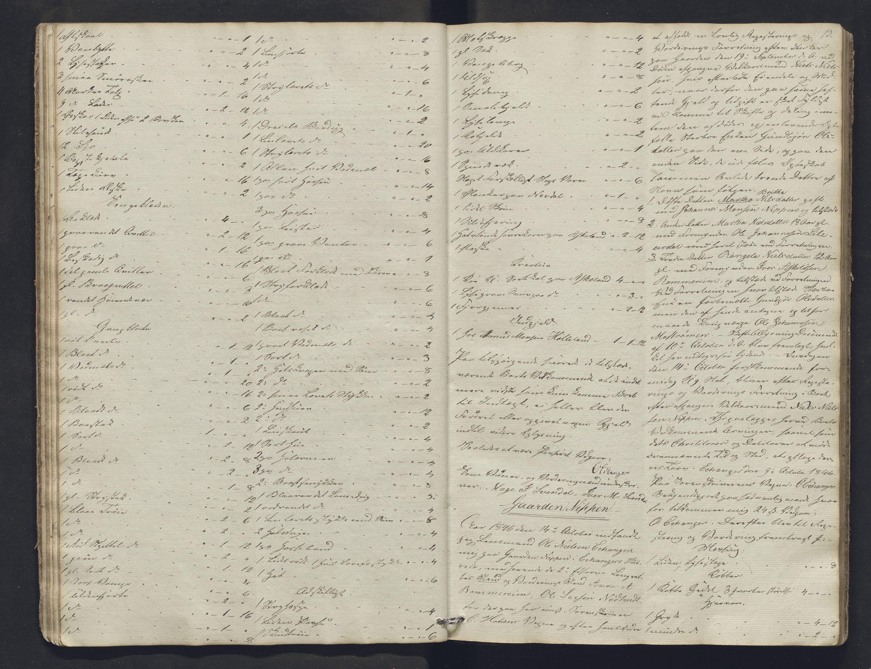 Nordhordland sorenskrivar, AV/SAB-A-2901/1/H/Hb/L0005: Registreringsprotokollar, 1846-1850, p. 13