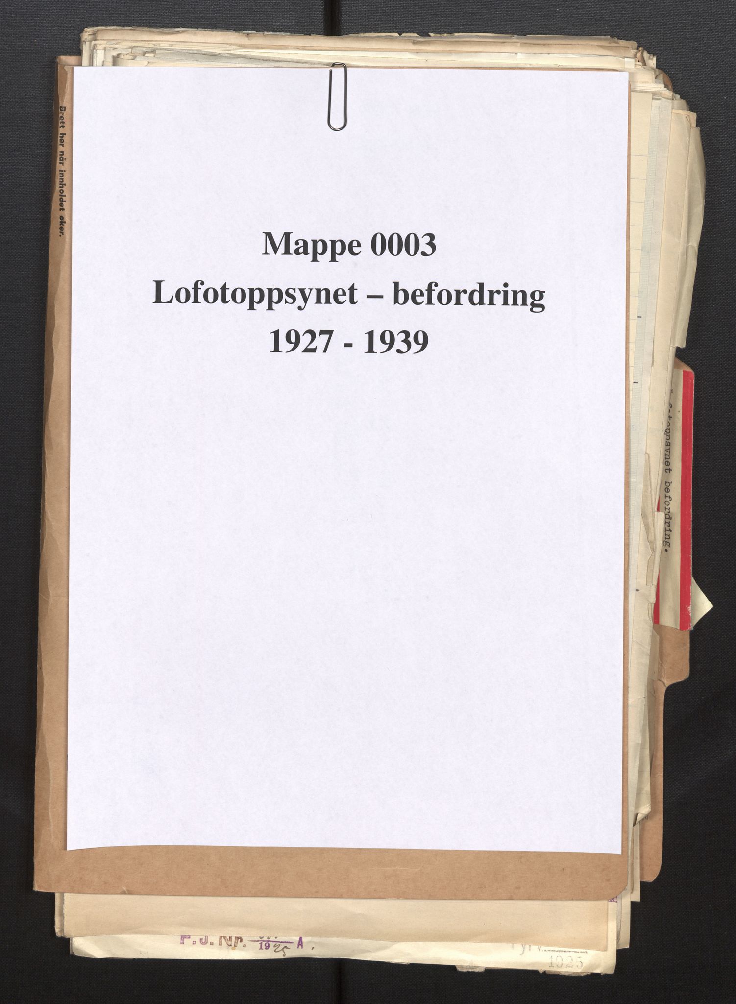 Fiskeridirektoratet - 1 Adm. ledelse - 13B Kontoret for fiskerilovgivning, oppsyn og undervisning, AV/SAB-A-2004/H/L0003: Fiskerioppsyn, 1922-1955, p. 153