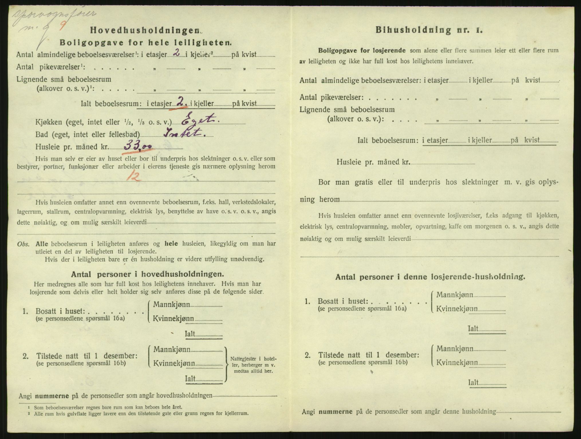 SAO, 1920 census for Kristiania, 1920, p. 71109