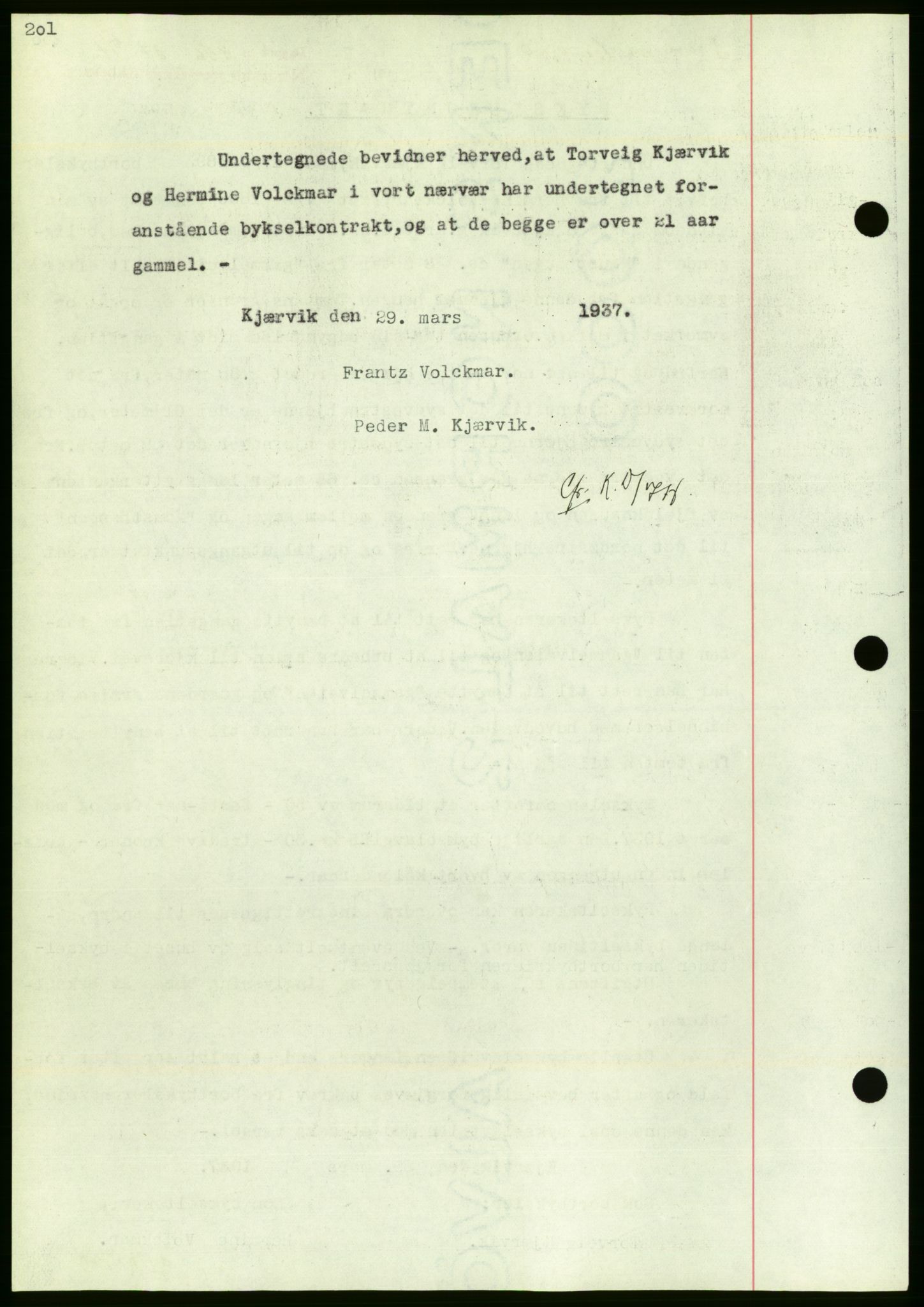 Nordmøre sorenskriveri, AV/SAT-A-4132/1/2/2Ca/L0091: Mortgage book no. B81, 1937-1937, Diary no: : 856/1937