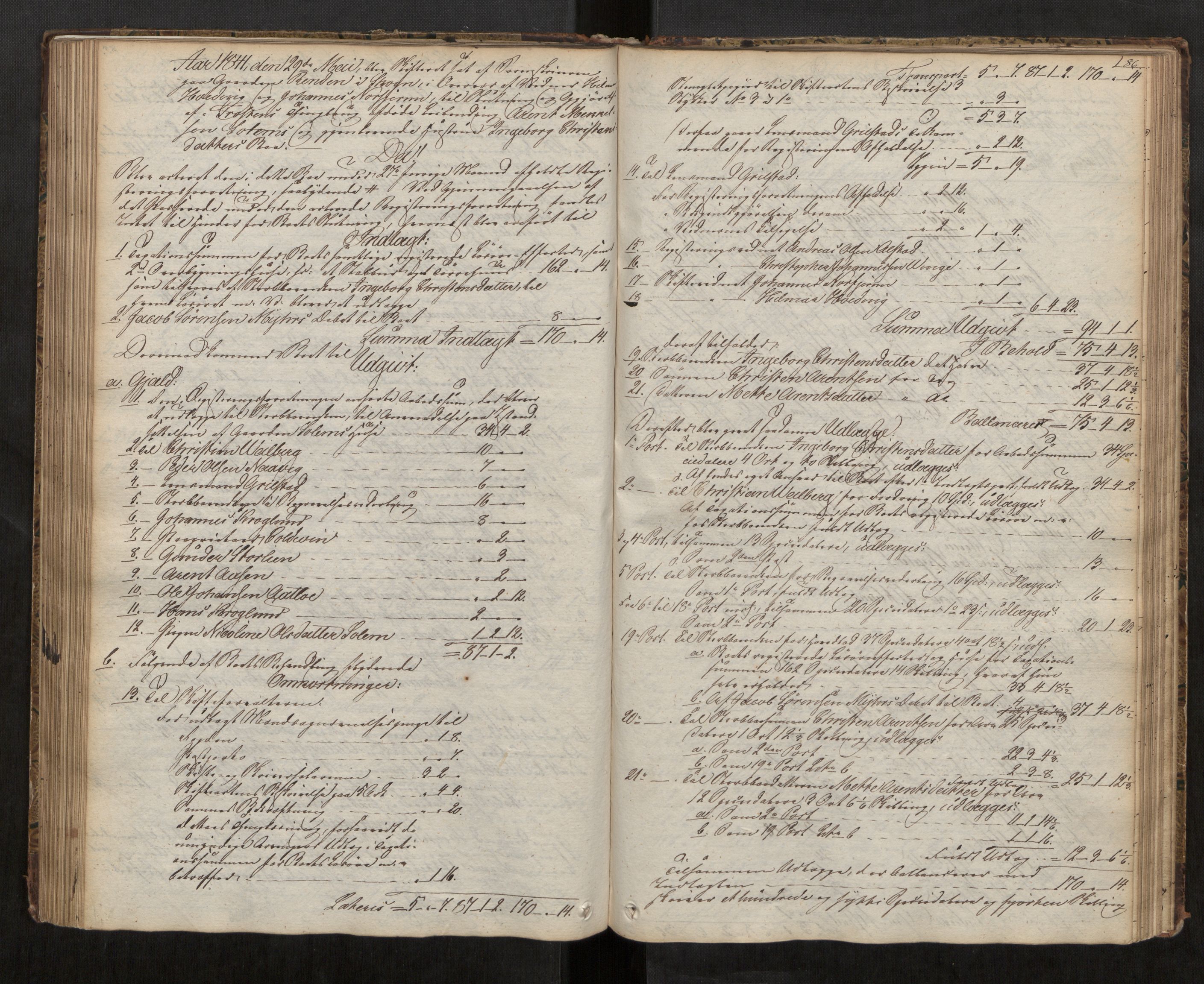 Stjør- og Verdal sorenskriveri, AV/SAT-A-4167/1/3/3A/L0031: Skifteprotokoll 26, 1833-1845, p. 86