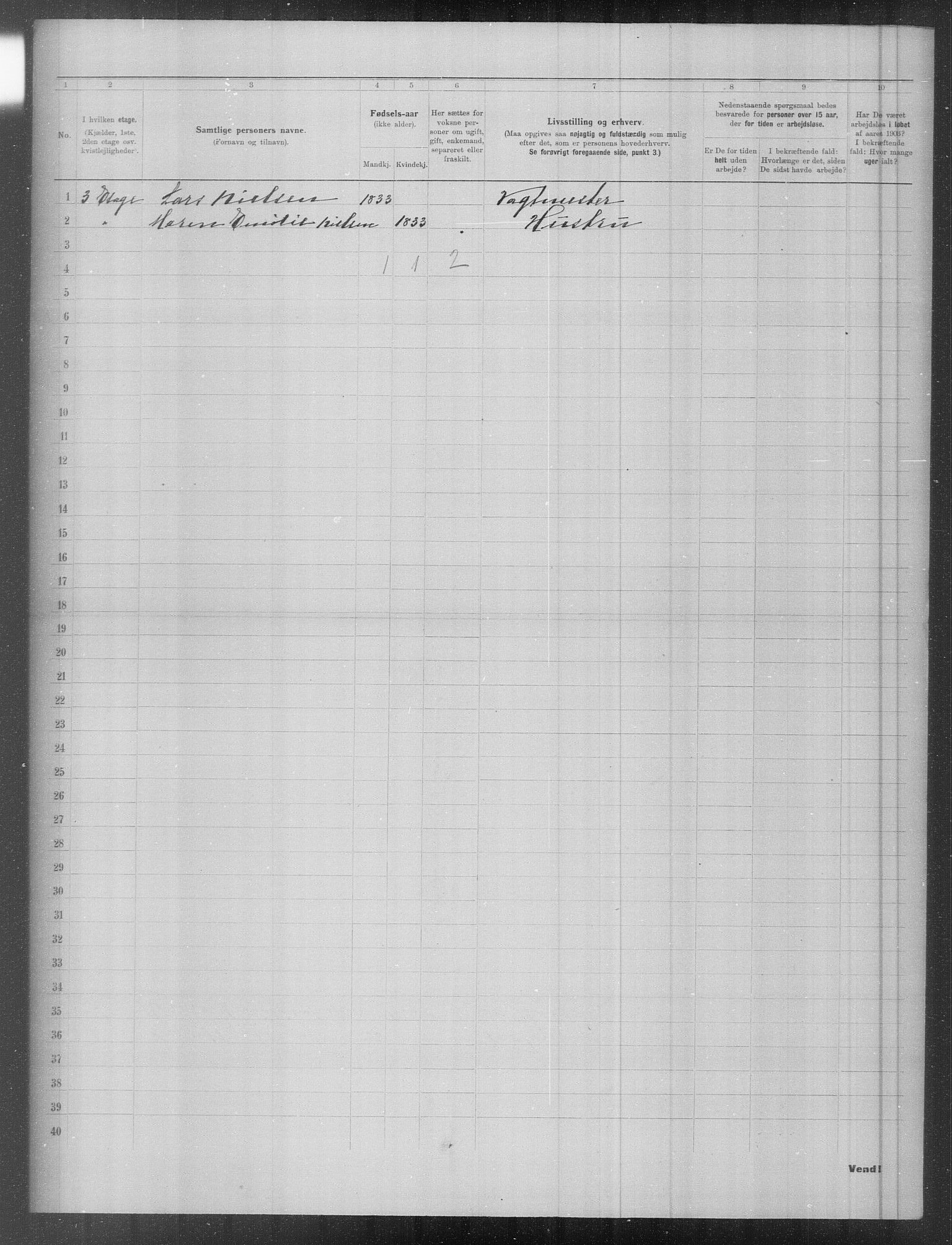 OBA, Municipal Census 1903 for Kristiania, 1903, p. 8144