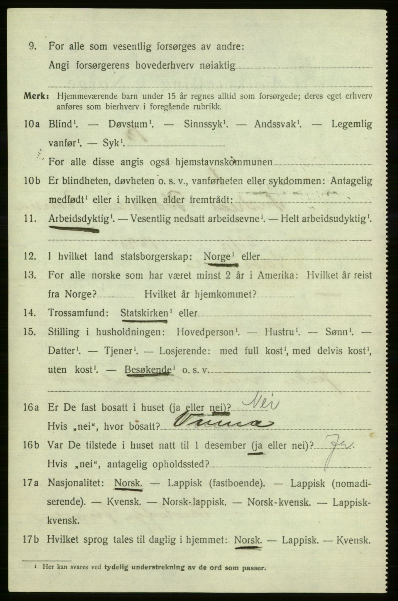 SATØ, 1920 census for Sørøysund rural district, 1920, p. 1125