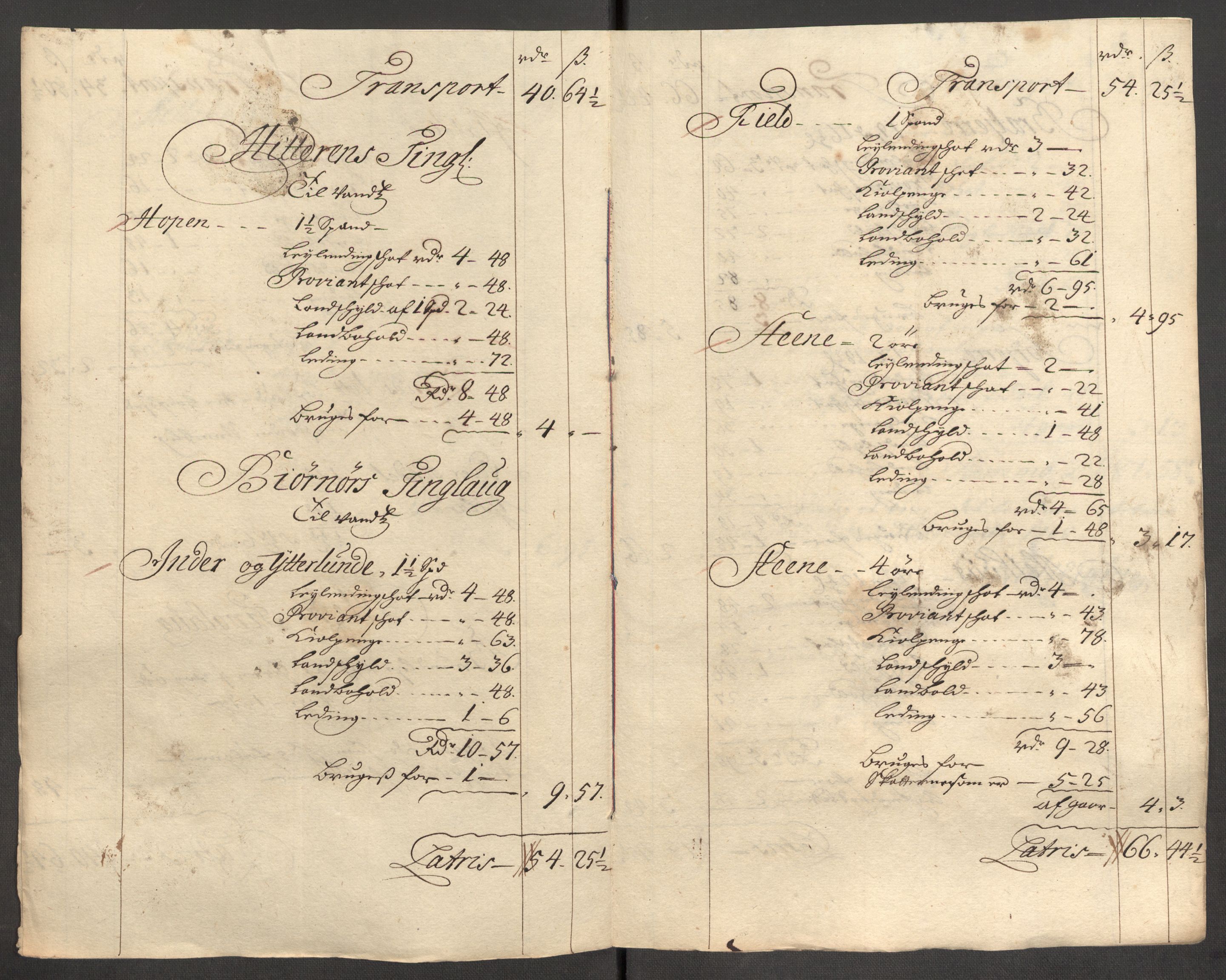 Rentekammeret inntil 1814, Reviderte regnskaper, Fogderegnskap, RA/EA-4092/R57/L3858: Fogderegnskap Fosen, 1708-1709, p. 167