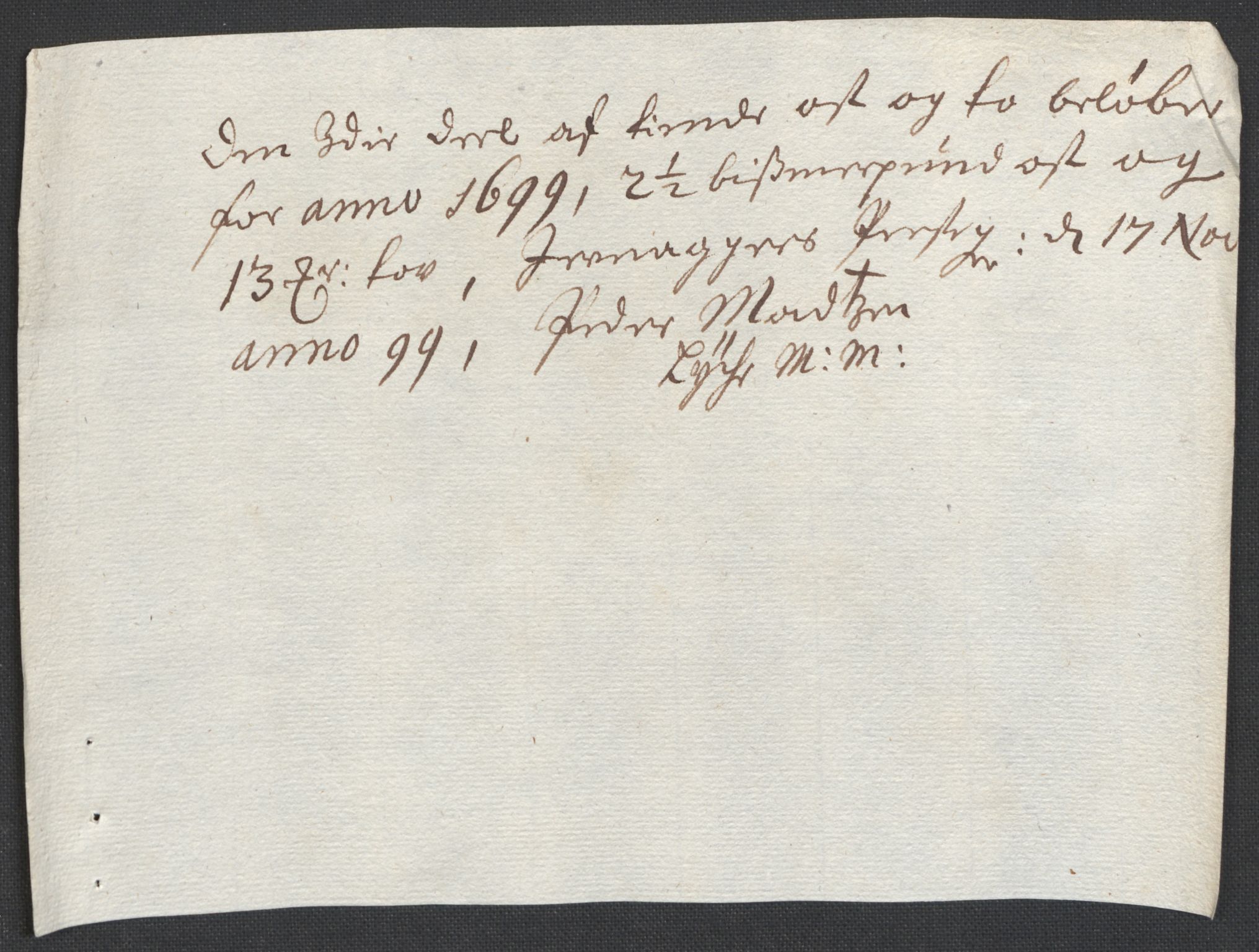 Rentekammeret inntil 1814, Reviderte regnskaper, Fogderegnskap, AV/RA-EA-4092/R18/L1297: Fogderegnskap Hadeland, Toten og Valdres, 1699, p. 308