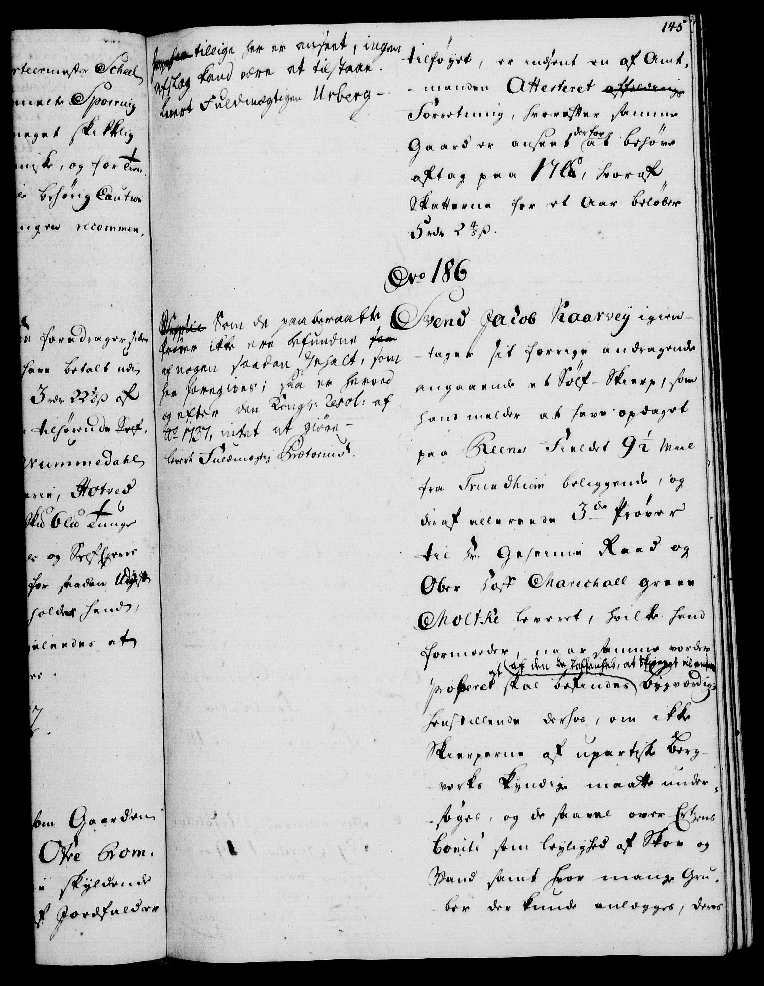 Rentekammeret, Kammerkanselliet, AV/RA-EA-3111/G/Gh/Gha/L0031: Norsk ekstraktmemorialprotokoll (merket RK 53.76), 1751-1753, p. 145