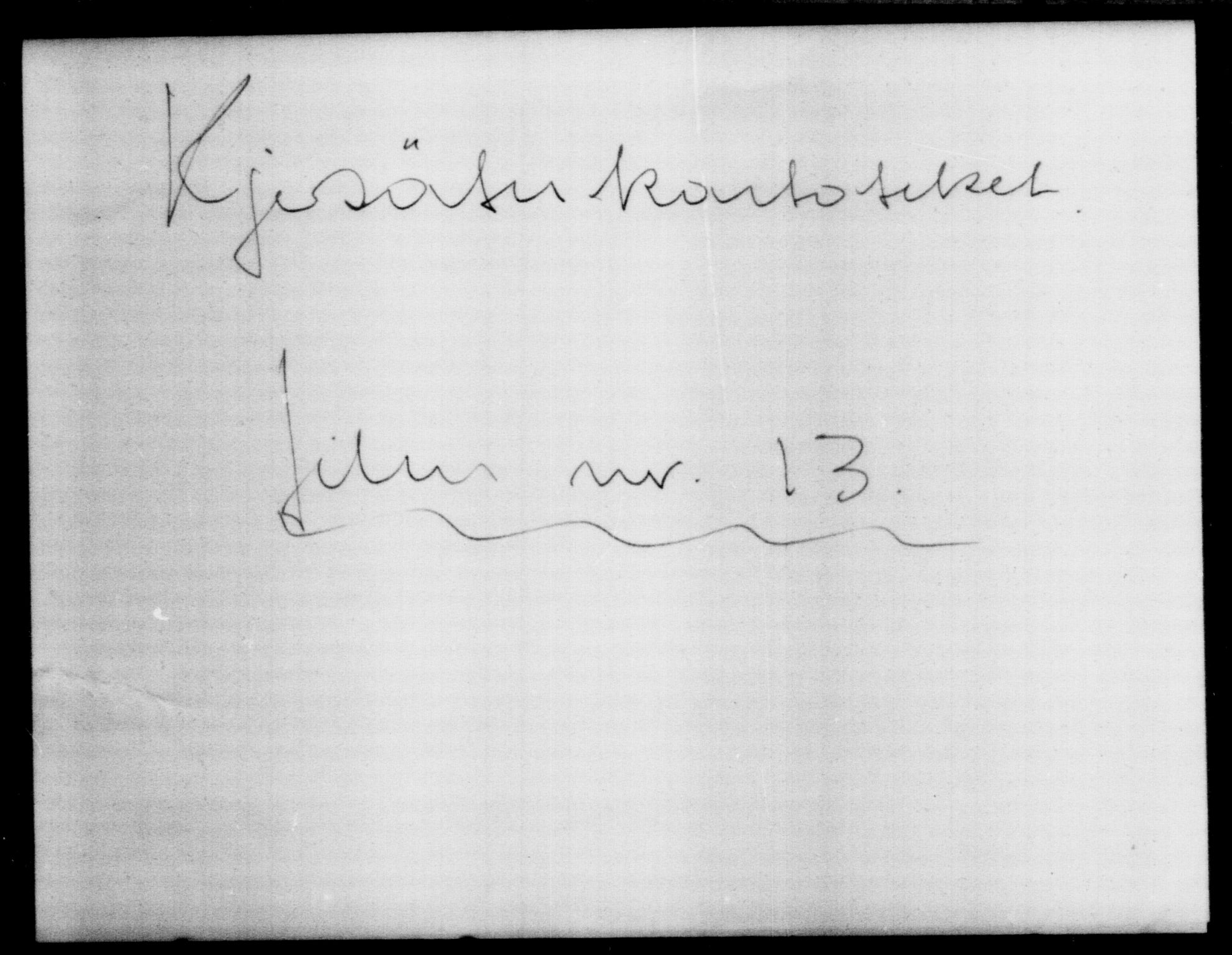 Utenriksstasjonene, Legasjonen i Stockholm, Flyktningkontoret, AV/RA-S-6753/V/Va/L0013: Kjesäterkartoteket, flyktninger med registreringsnr. 31500-34731, 1940-1945, p. 1