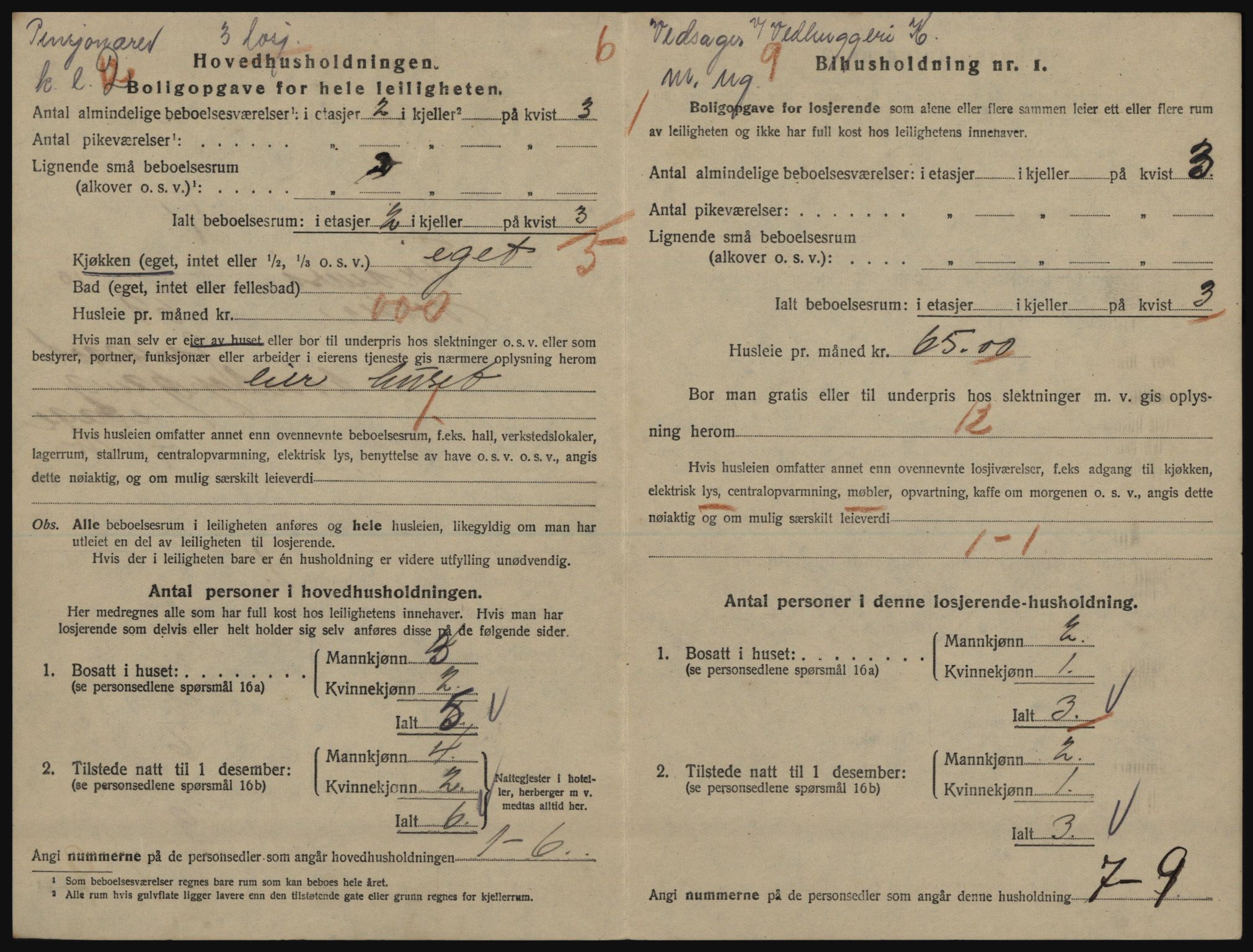 SATØ, 1920 census for Tromsø, 1920, p. 5498