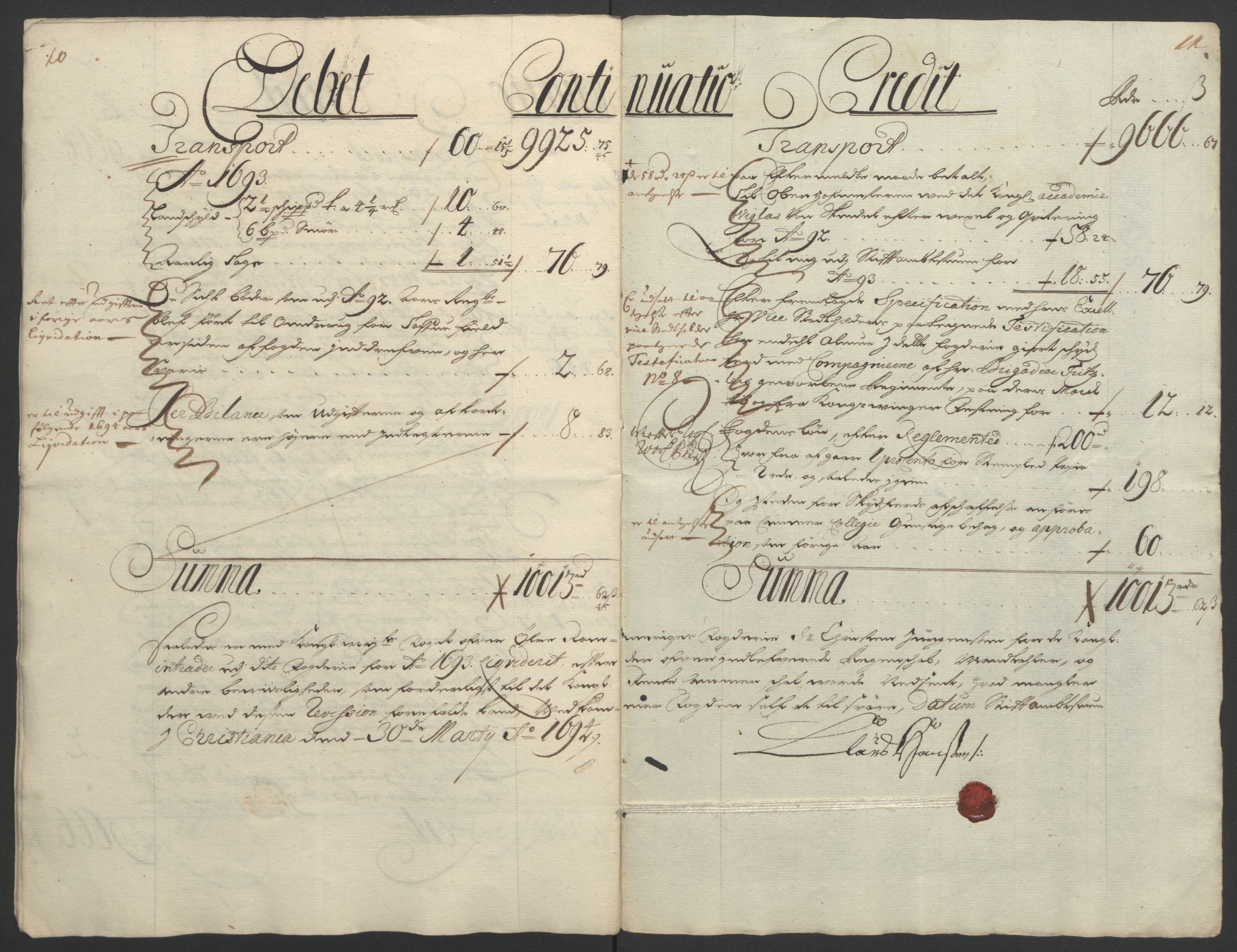 Rentekammeret inntil 1814, Reviderte regnskaper, Fogderegnskap, AV/RA-EA-4092/R12/L0705: Fogderegnskap Øvre Romerike, 1693, p. 18