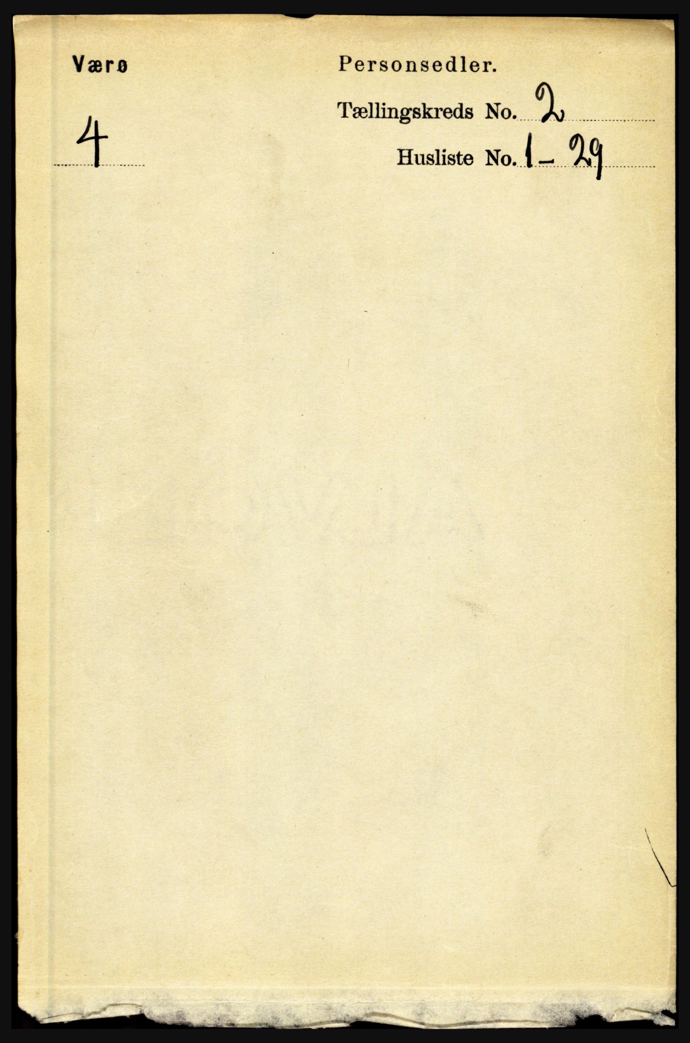 RA, 1891 census for 1857 Værøy, 1891, p. 320