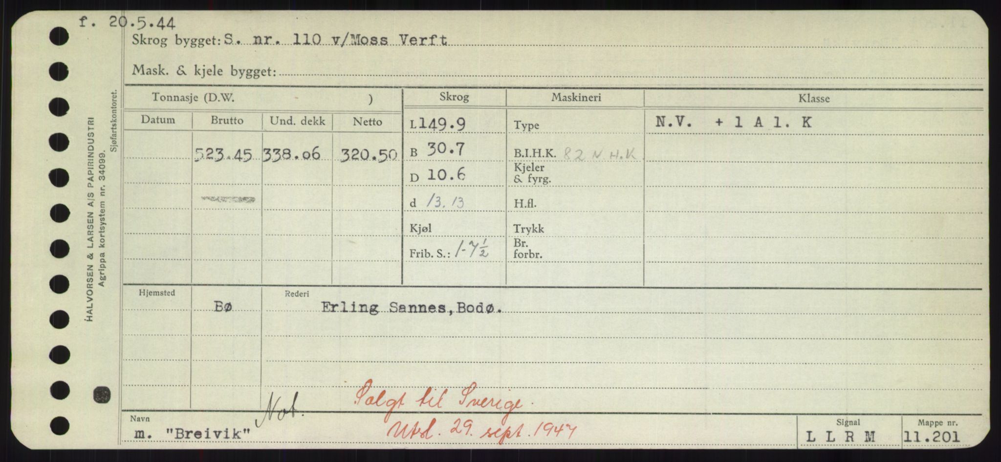 Sjøfartsdirektoratet med forløpere, Skipsmålingen, AV/RA-S-1627/H/Hd/L0005: Fartøy, Br-Byg, p. 203