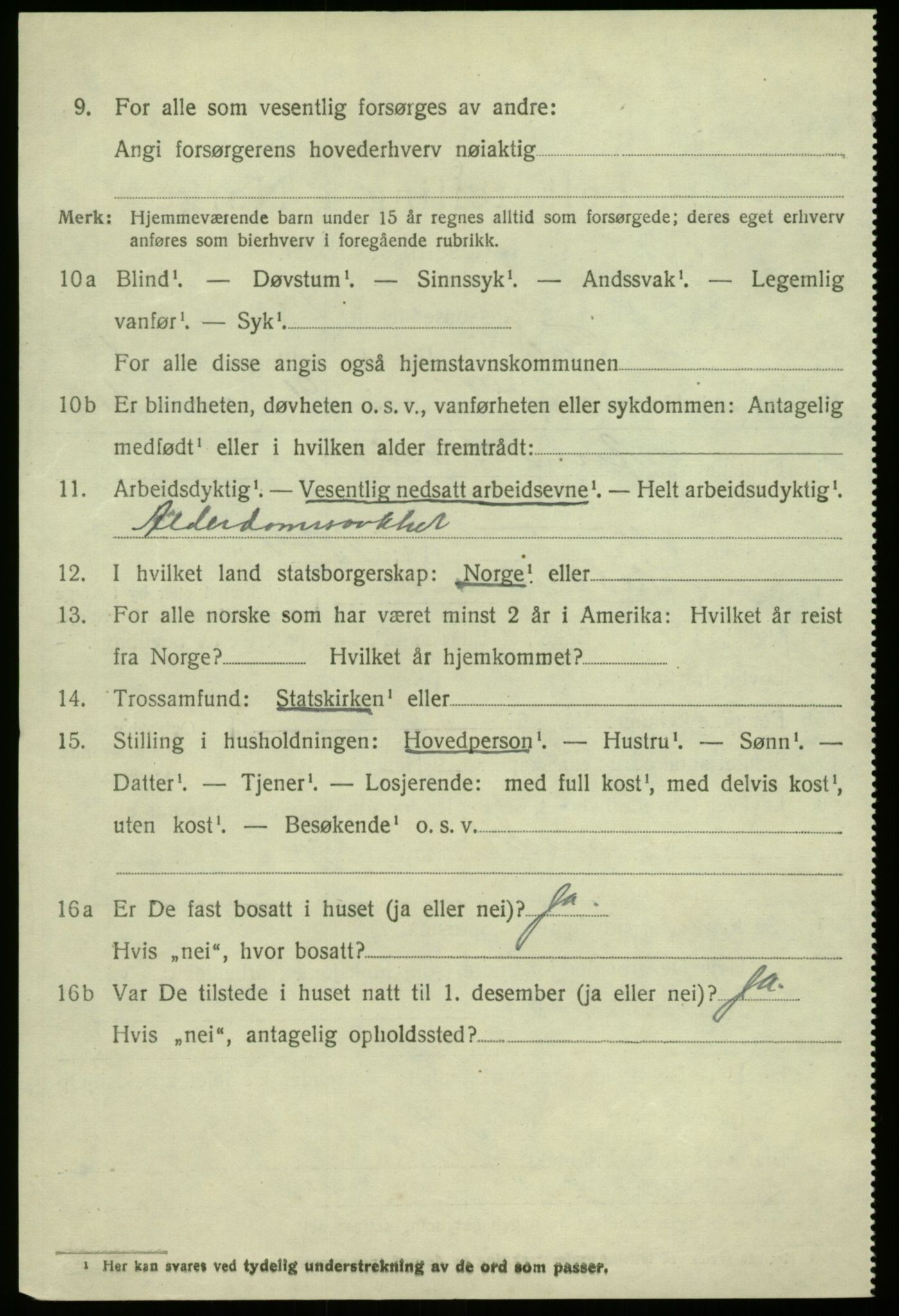 SAB, 1920 census for Fjaler, 1920, p. 7810