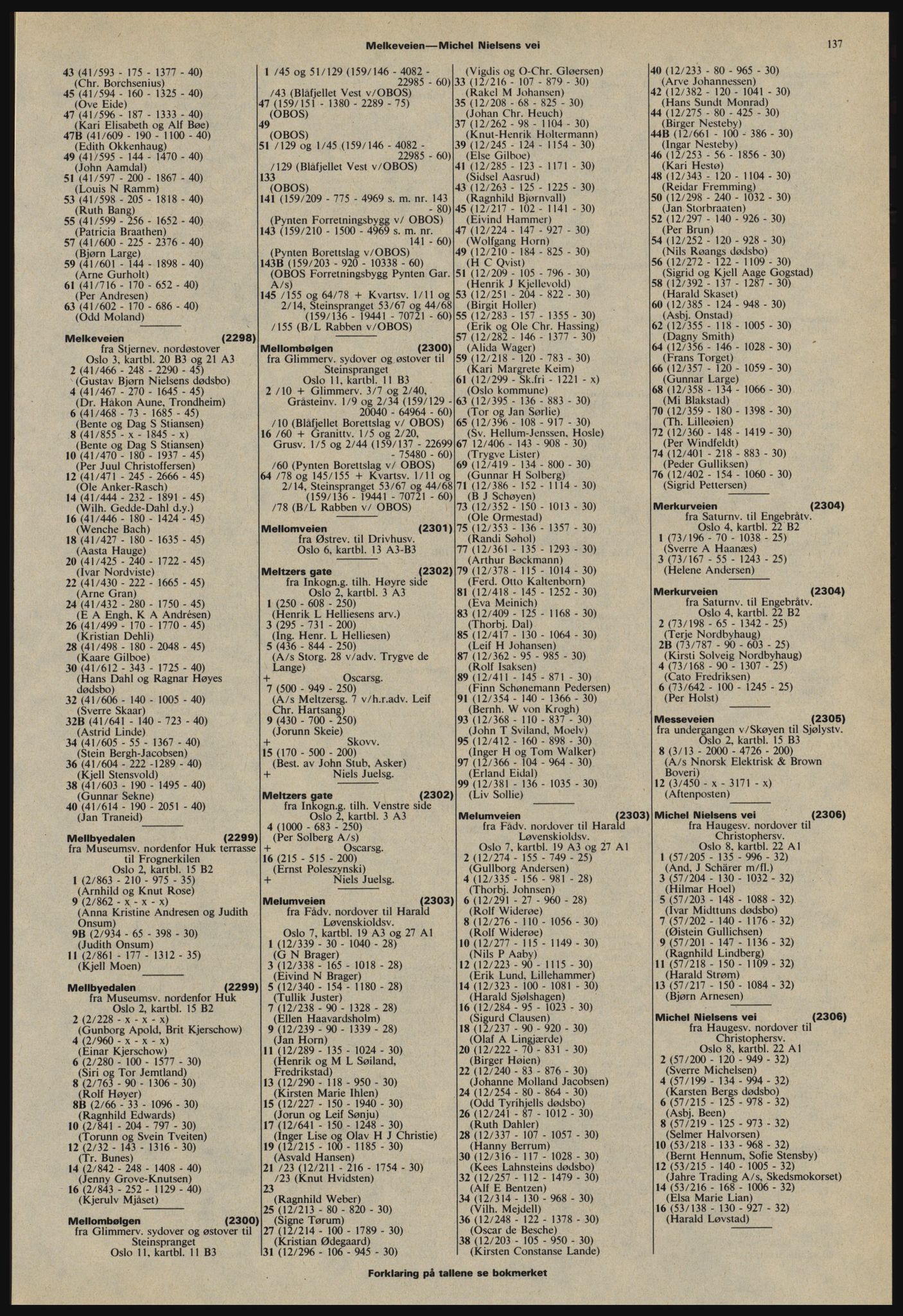 Kristiania/Oslo adressebok, PUBL/-, 1978-1979, p. 137