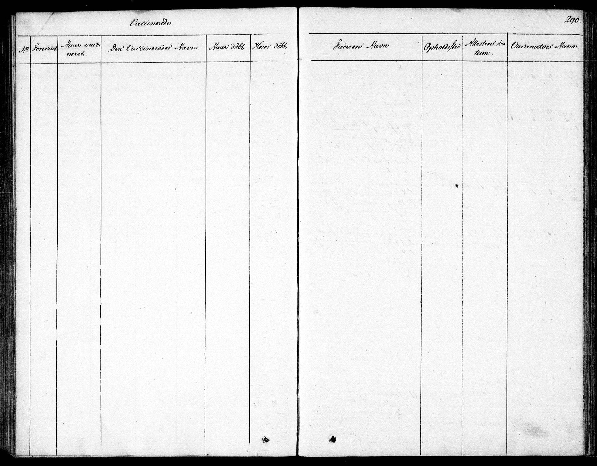 Garnisonsmenigheten Kirkebøker, AV/SAO-A-10846/F/Fa/L0007: Parish register (official) no. 7, 1828-1881, p. 290