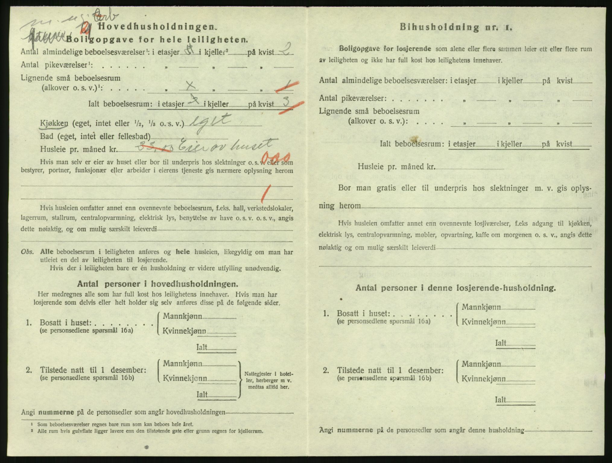 SAKO, 1920 census for Larvik, 1920, p. 3189