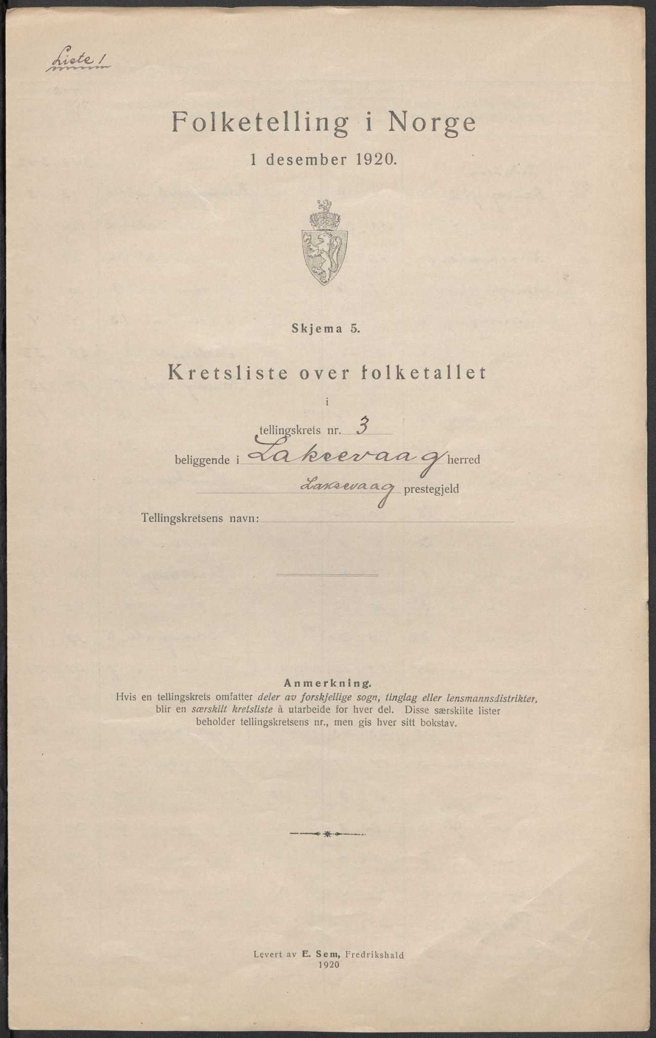 SAB, 1920 census for Laksevåg, 1920, p. 13