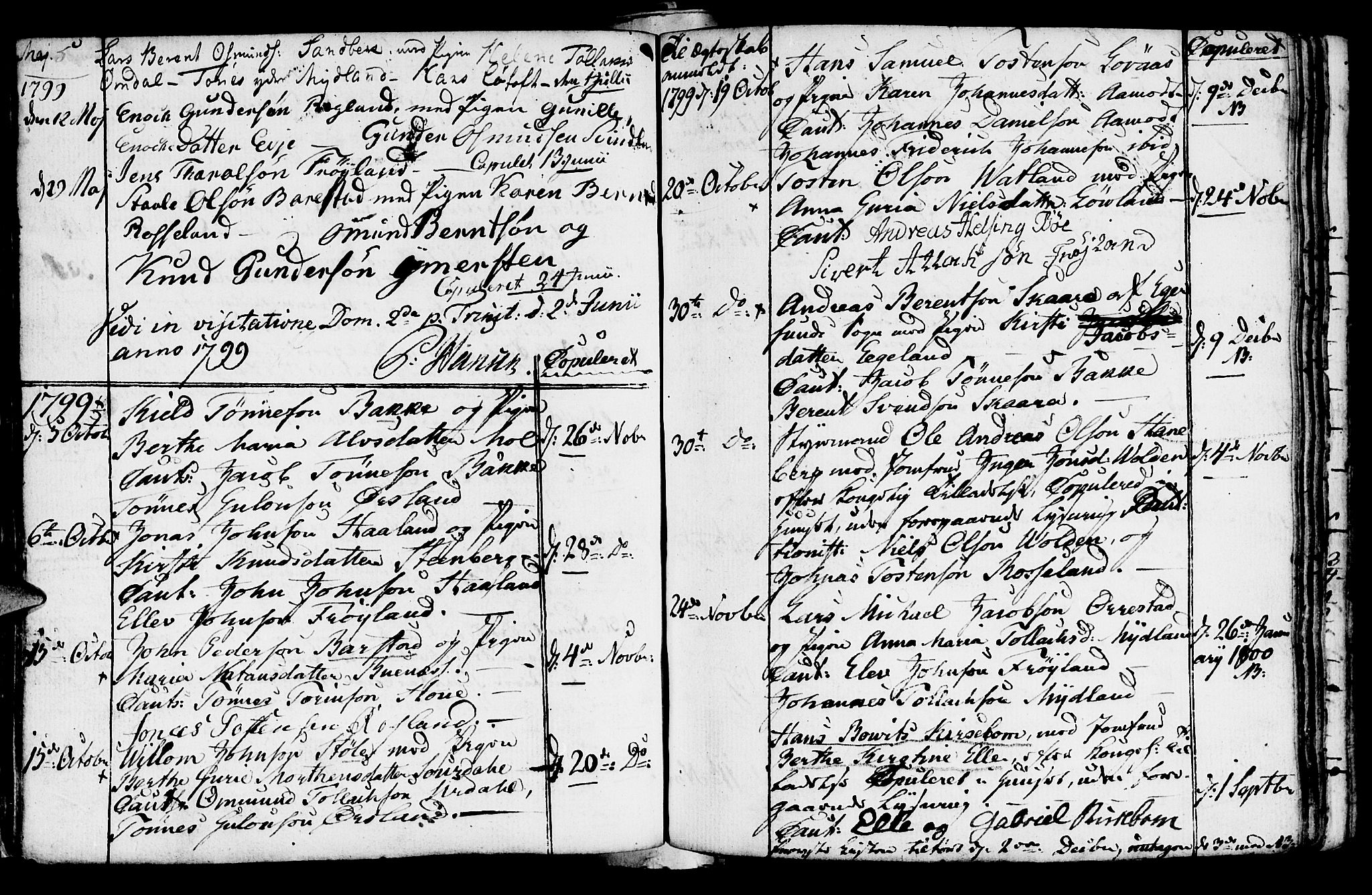 Sokndal sokneprestkontor, AV/SAST-A-101808: Parish register (official) no. A 4, 1762-1811