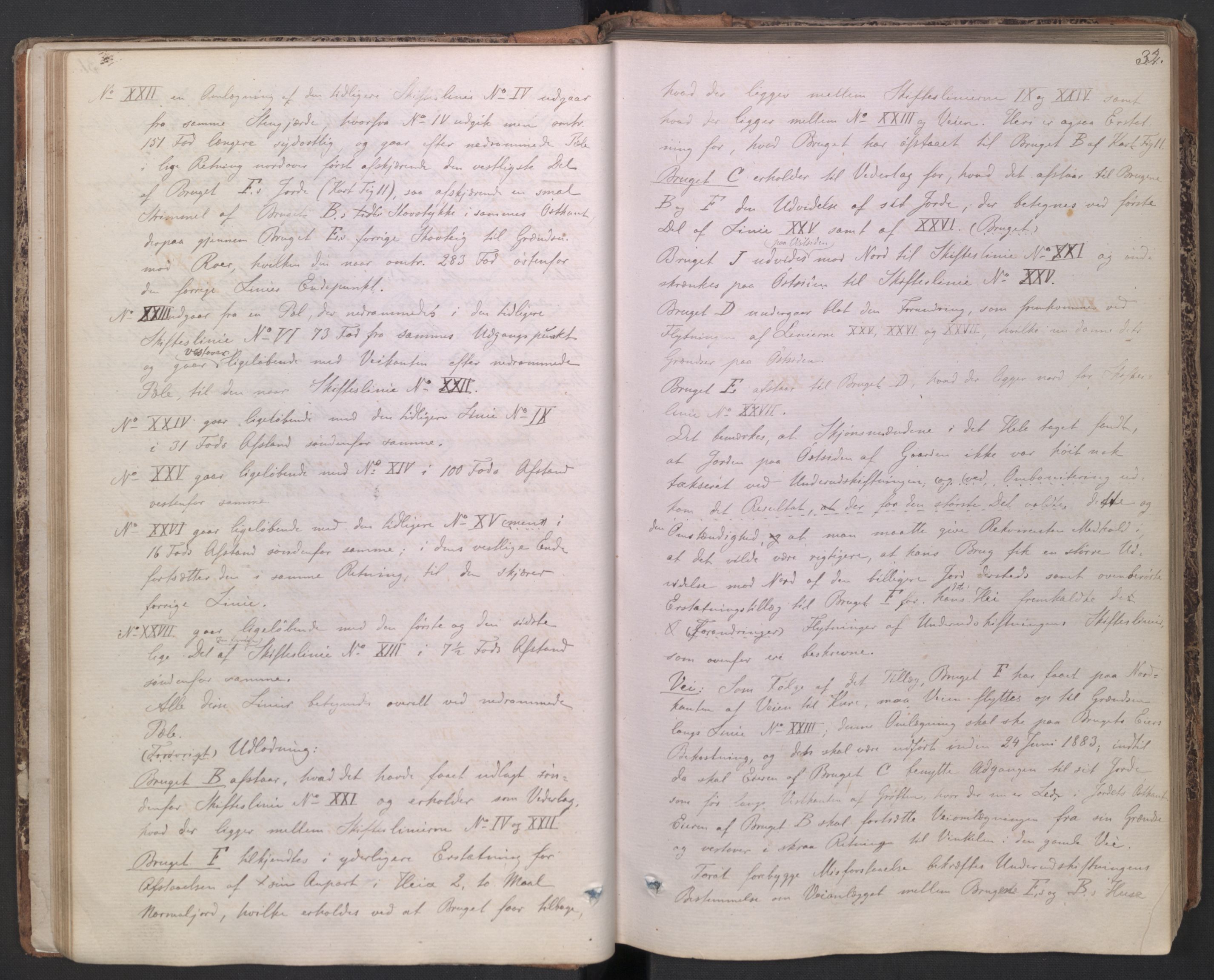 Østfold jordskifterett, AV/SAO-A-10240/F/Fa/L0001: Utskiftningsprotokoll, 1865-1901, p. 31b-32a