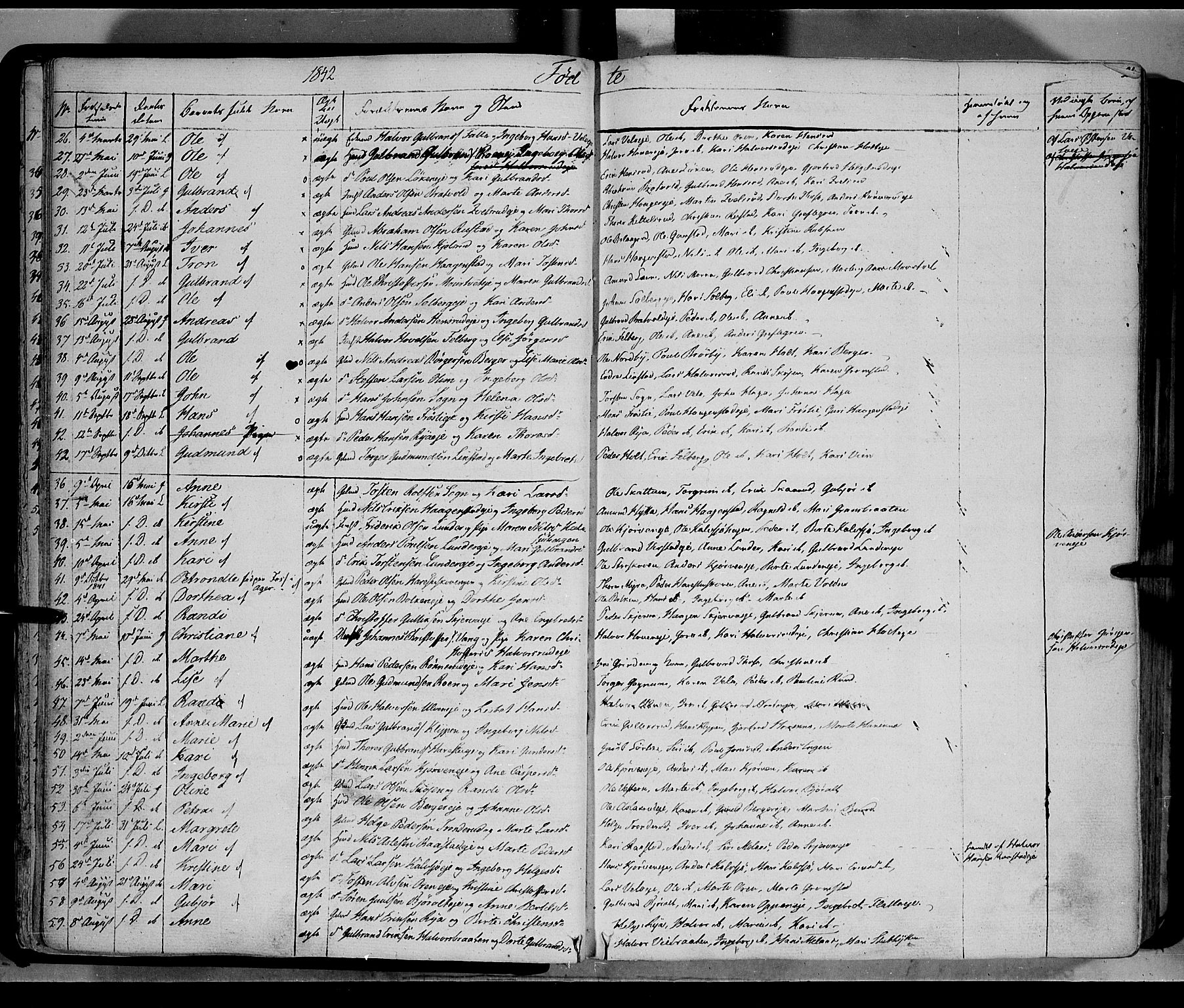 Jevnaker prestekontor, AV/SAH-PREST-116/H/Ha/Haa/L0006: Parish register (official) no. 6, 1837-1857, p. 20