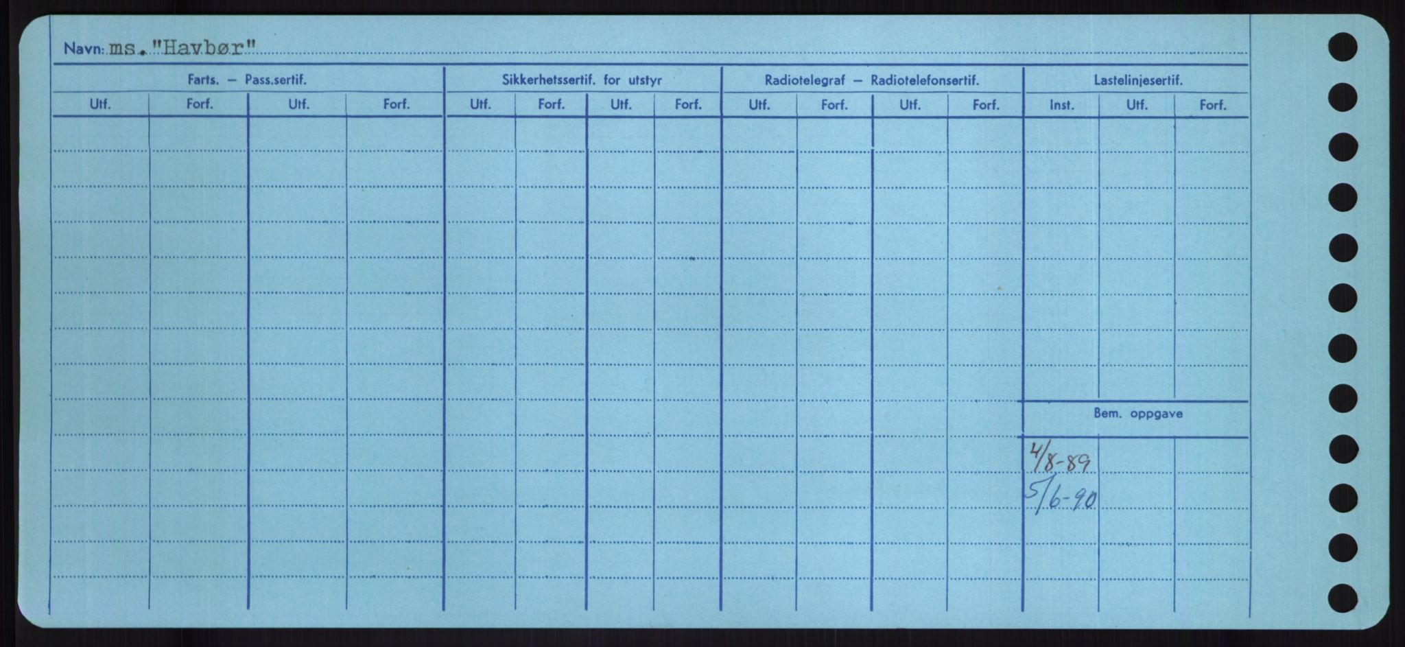 Sjøfartsdirektoratet med forløpere, Skipsmålingen, AV/RA-S-1627/H/Hd/L0014: Fartøy, H-Havl, p. 498