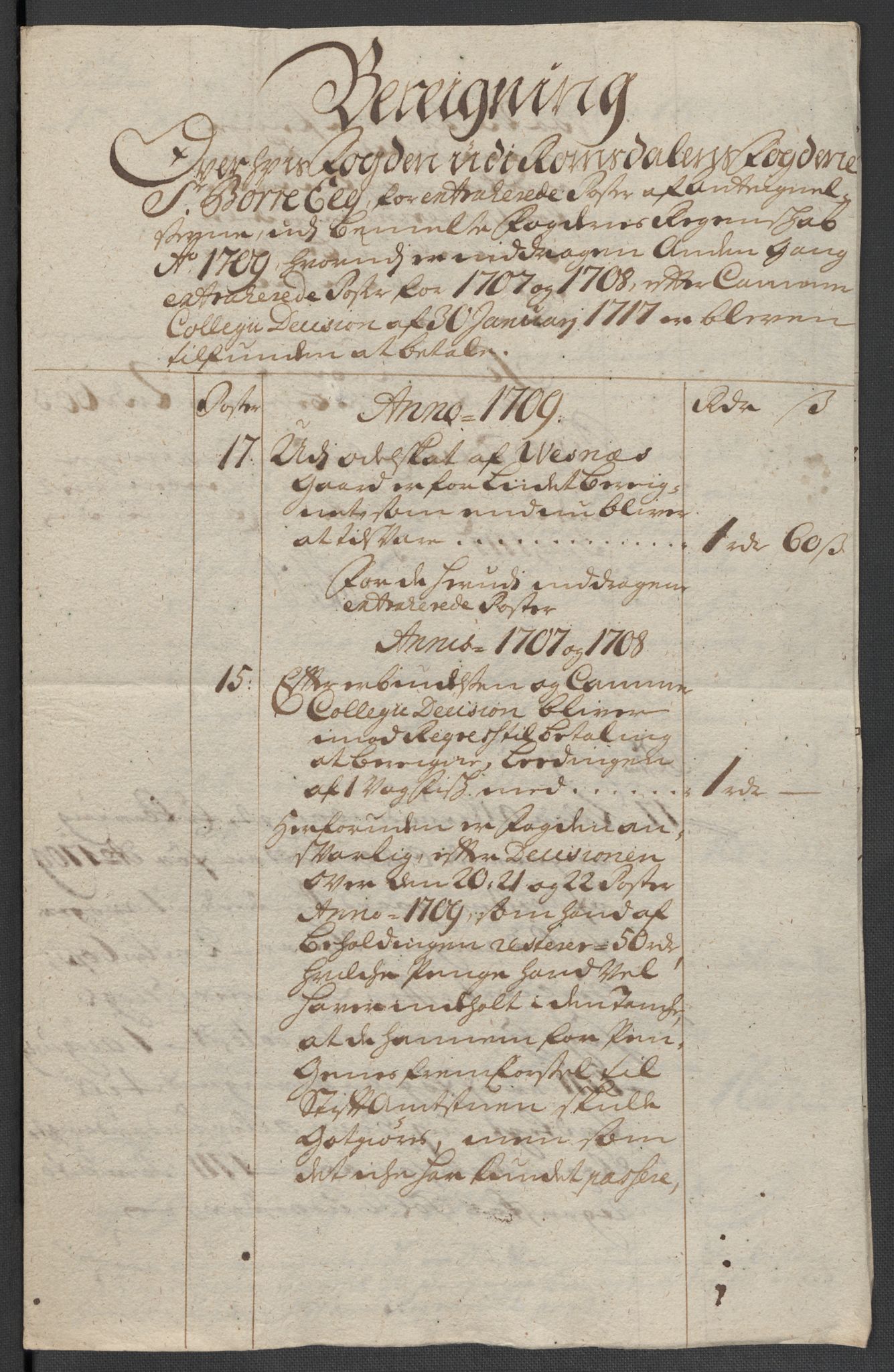 Rentekammeret inntil 1814, Reviderte regnskaper, Fogderegnskap, RA/EA-4092/R55/L3659: Fogderegnskap Romsdal, 1709-1710, p. 476