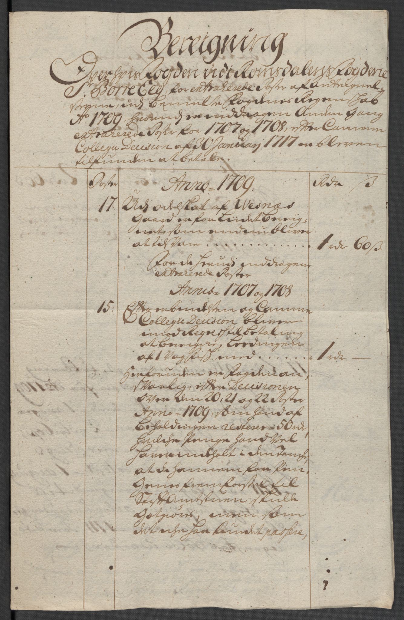 Rentekammeret inntil 1814, Reviderte regnskaper, Fogderegnskap, AV/RA-EA-4092/R55/L3659: Fogderegnskap Romsdal, 1709-1710, p. 476