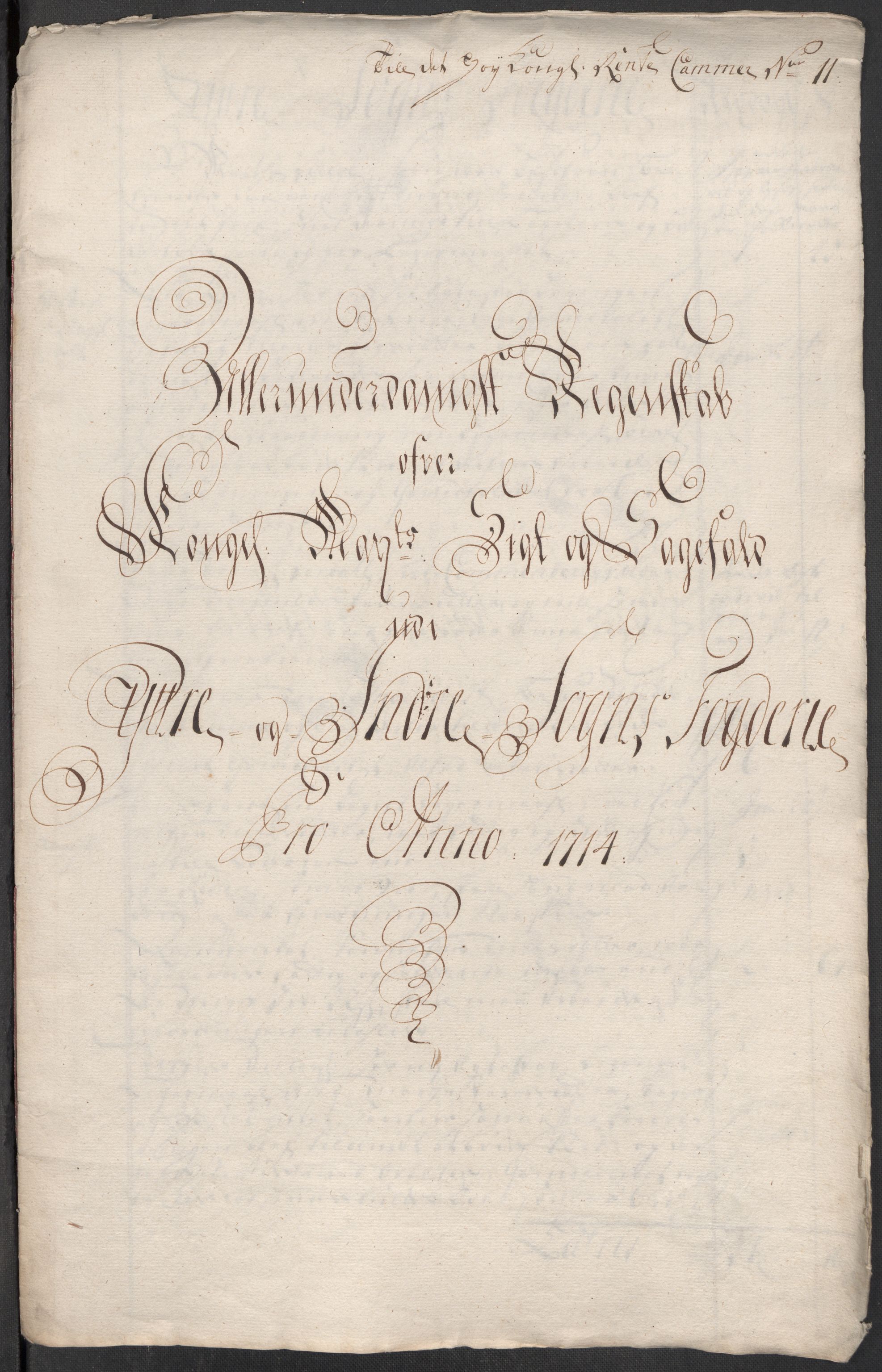Rentekammeret inntil 1814, Reviderte regnskaper, Fogderegnskap, RA/EA-4092/R52/L3319: Fogderegnskap Sogn, 1713-1714, p. 760