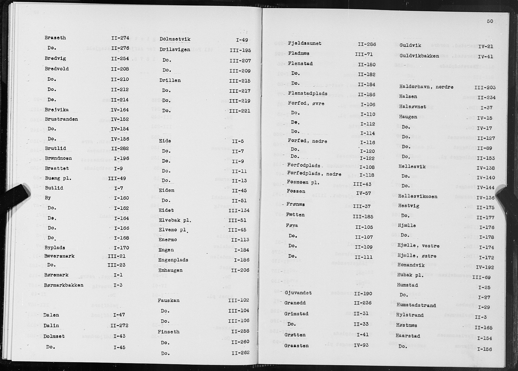 SAT, 1875 census for 1630P Aafjorden, 1875, p. 50