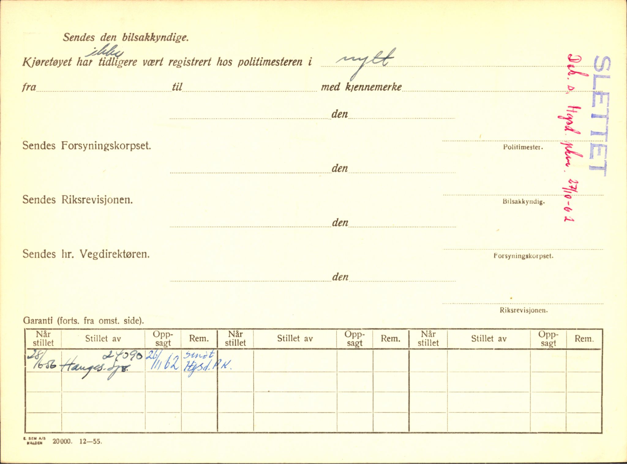 Stavanger trafikkstasjon, AV/SAST-A-101942/0/F/L0044: L-26300 - L-26999, 1930-1971, p. 328