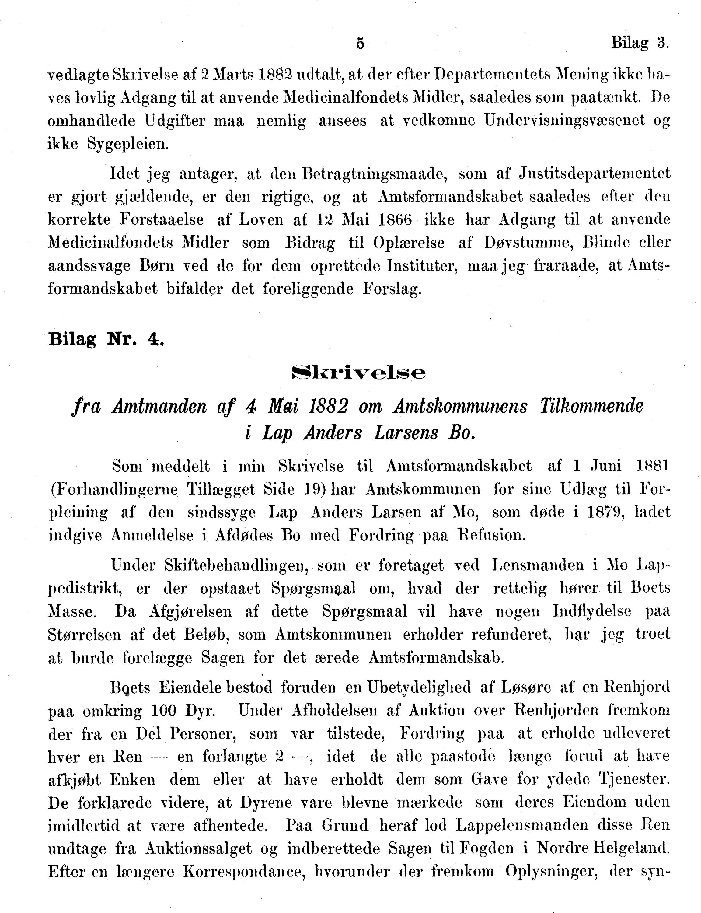 Nordland Fylkeskommune. Fylkestinget, AIN/NFK-17/176/A/Ac/L0014: Fylkestingsforhandlinger 1881-1885, 1881-1885