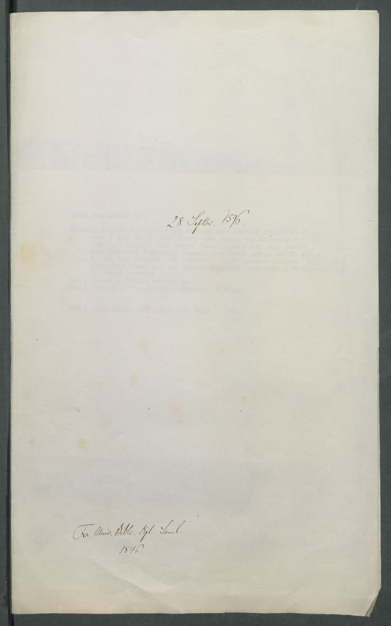 Riksarkivets diplomsamling, AV/RA-EA-5965/F02/L0102: Dokumenter, 1596, p. 26