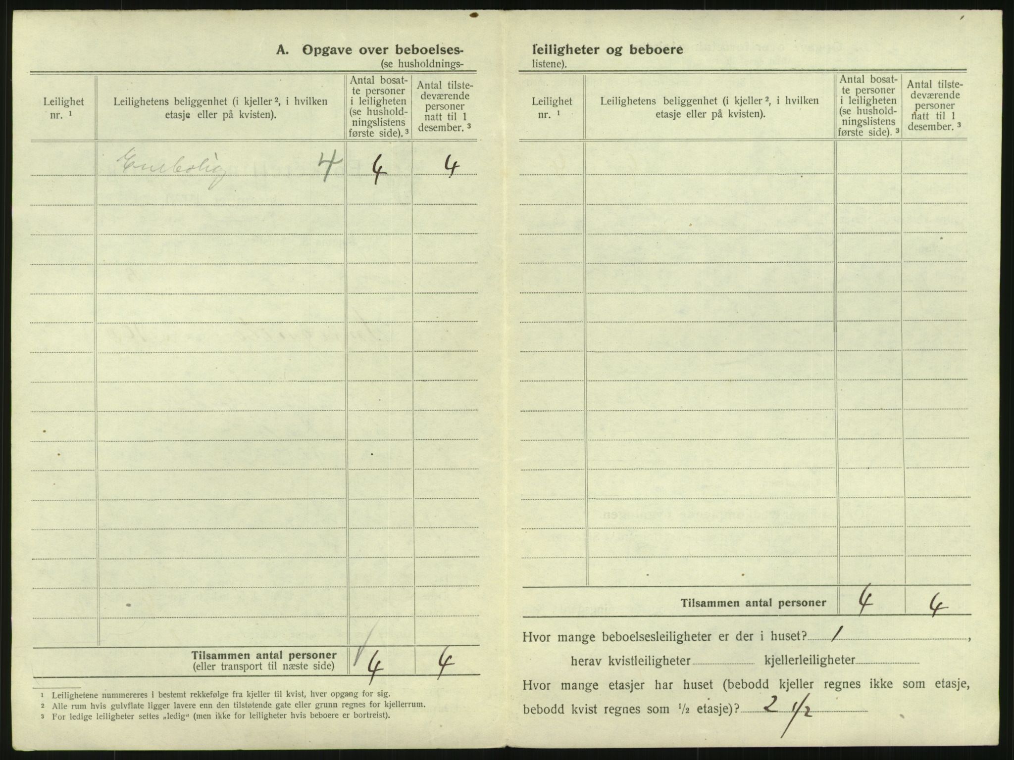 SAO, 1920 census for Kristiania, 1920, p. 45337