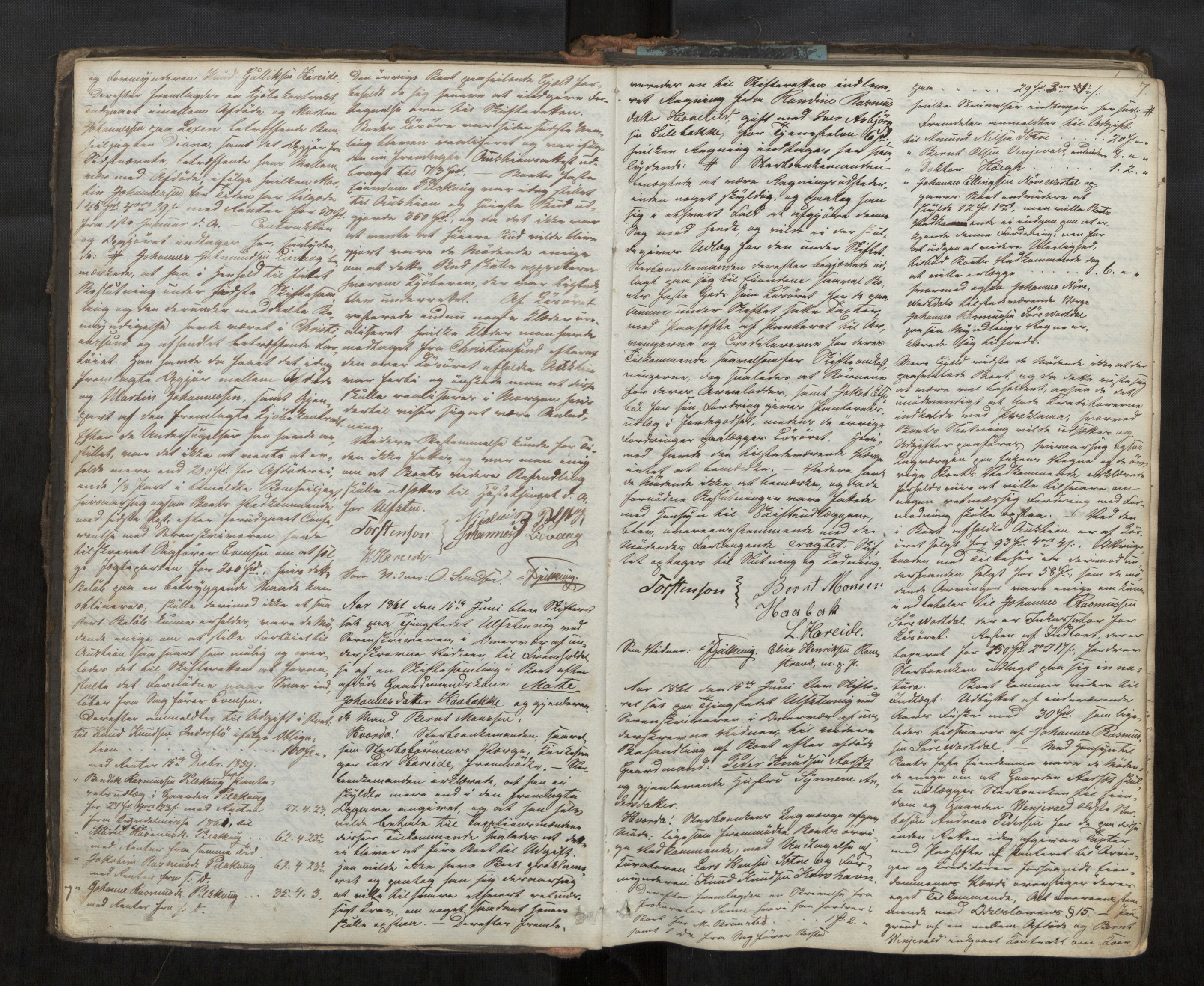 Søre Sunnmøre sorenskriveri, AV/SAT-A-4122/1/3/3B/L0003: Skiftebehandlings- / Skifteforhandlingsprotokollar, 1861-1876, p. 7