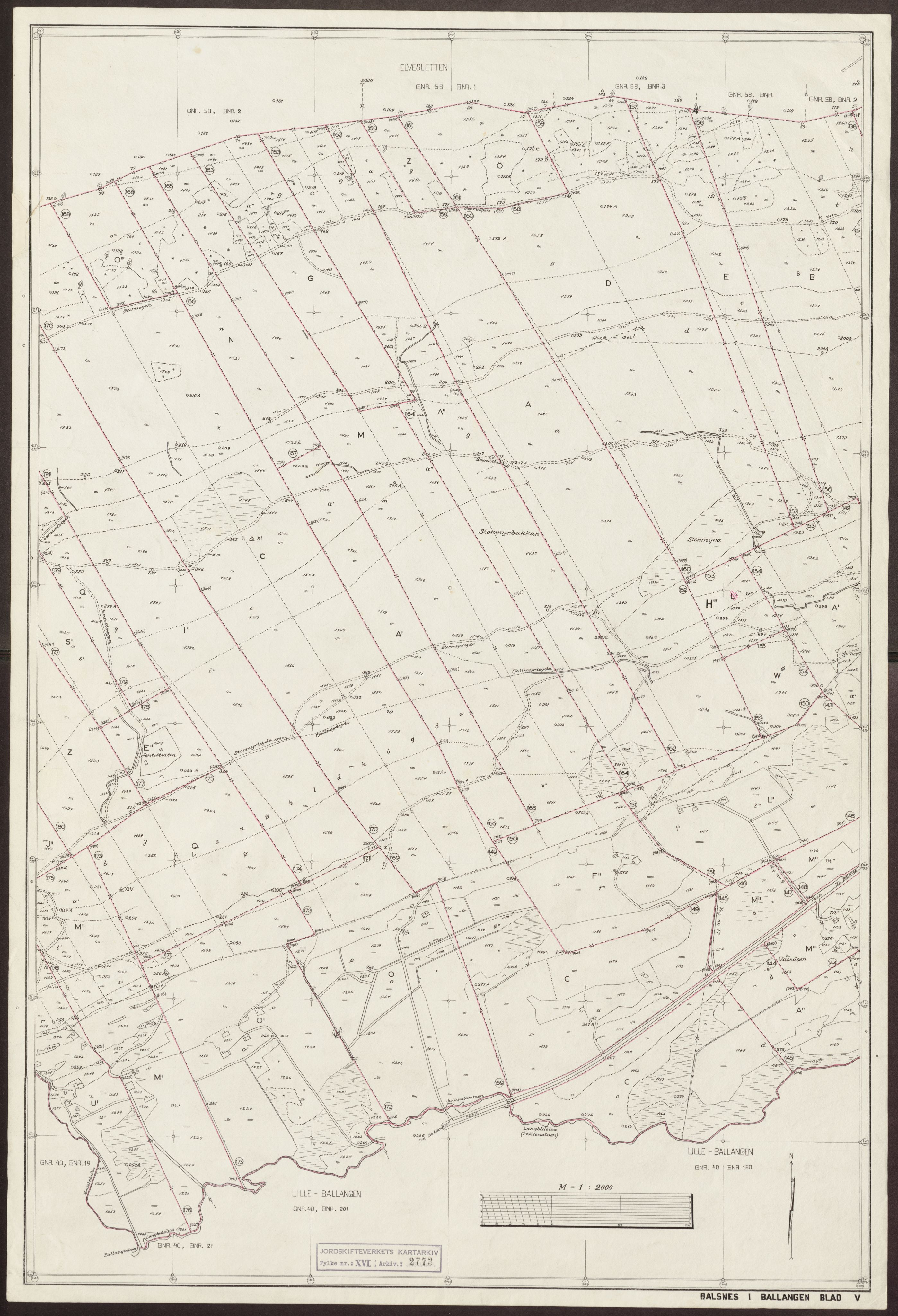 Jordskifteverkets kartarkiv, AV/RA-S-3929/T, 1859-1988, p. 3575