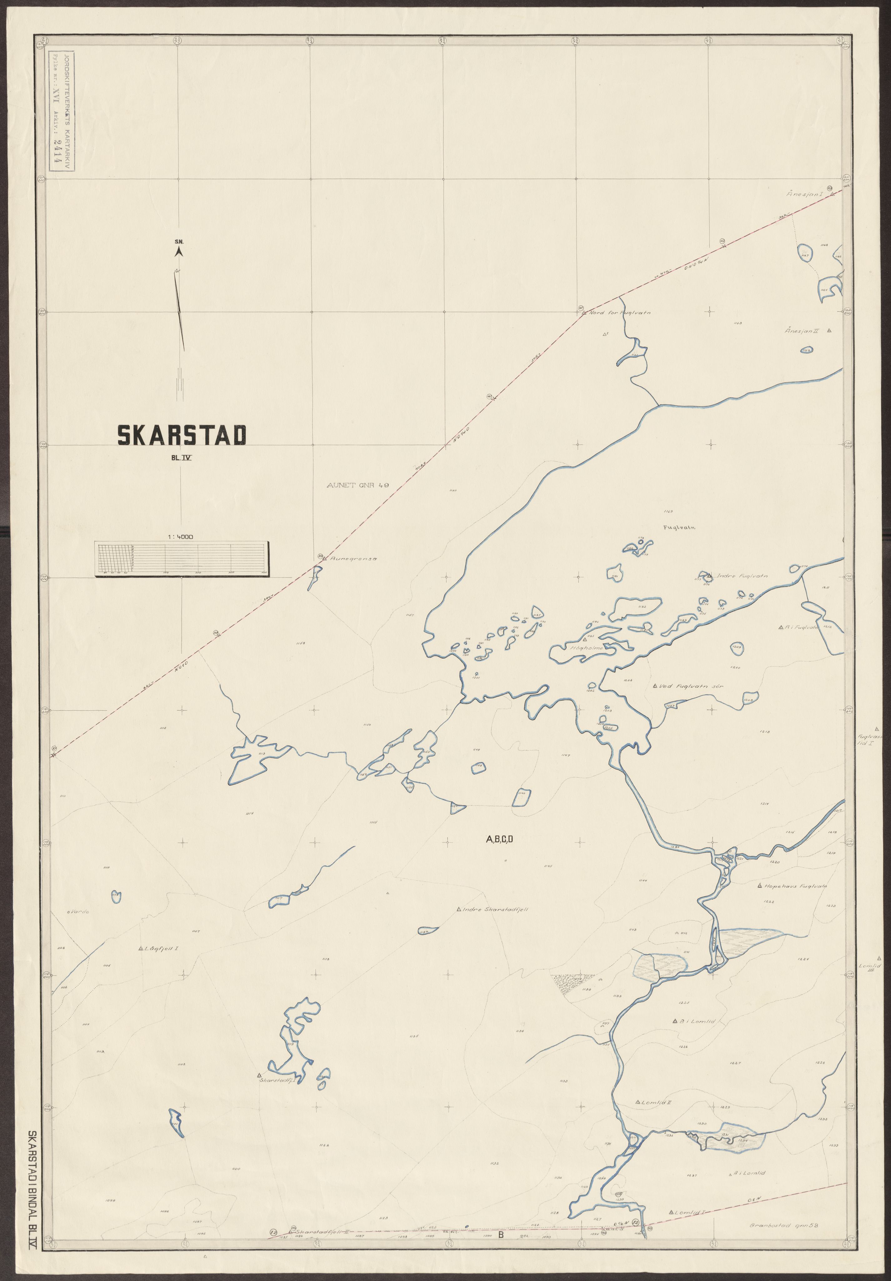 Jordskifteverkets kartarkiv, RA/S-3929/T, 1859-1988, p. 3026