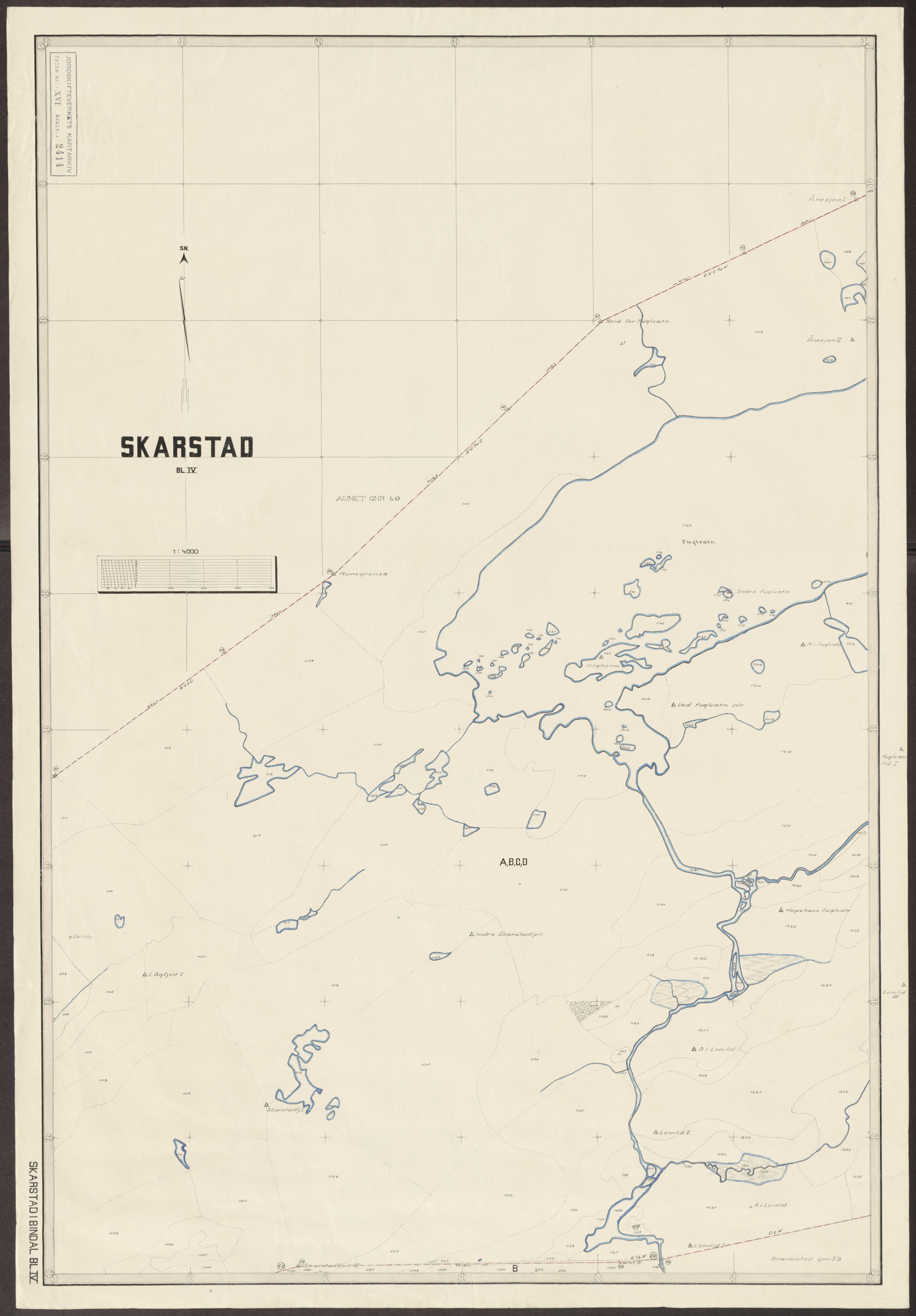 Jordskifteverkets kartarkiv, AV/RA-S-3929/T, 1859-1988, p. 3026