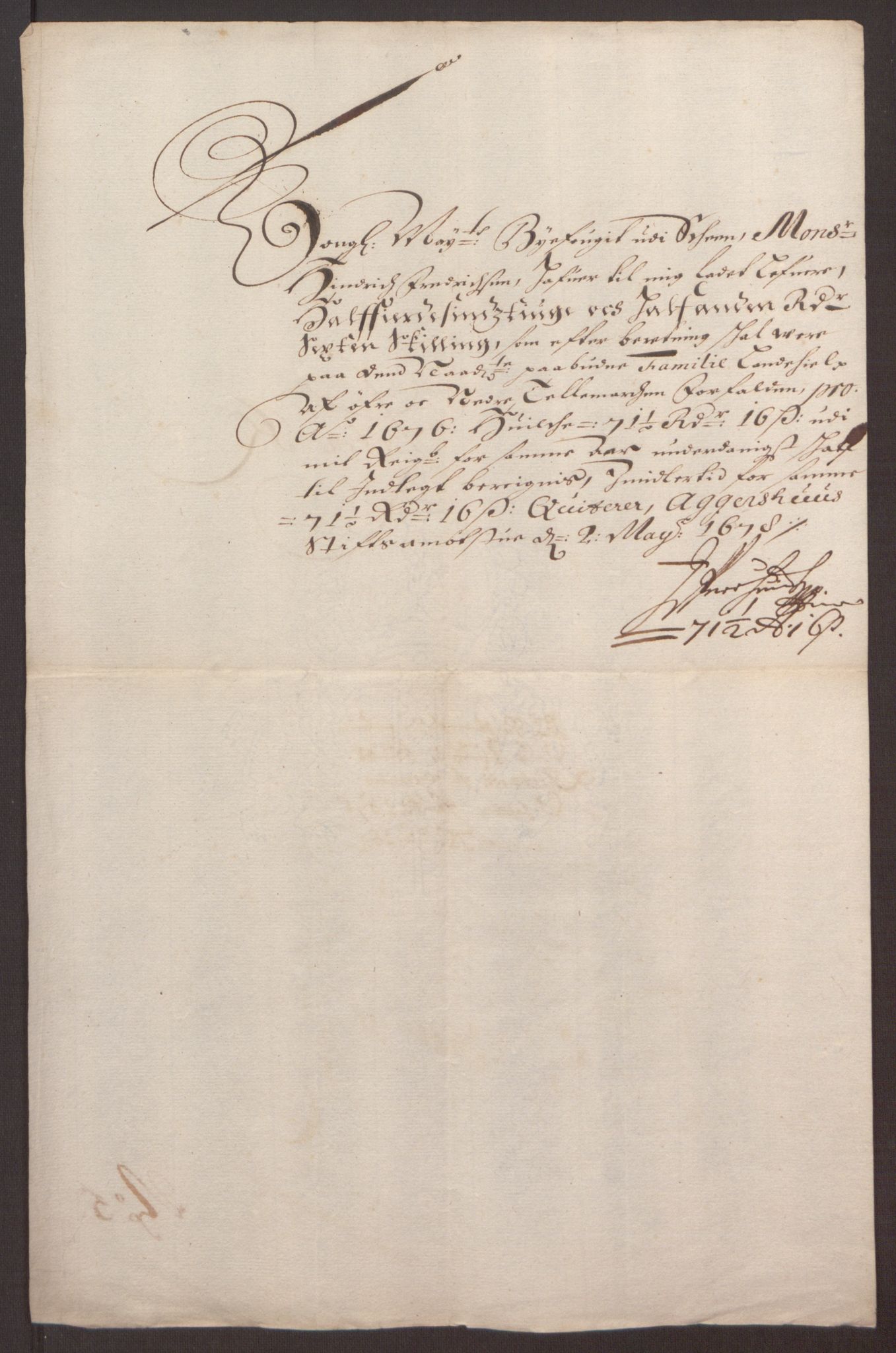 Rentekammeret inntil 1814, Reviderte regnskaper, Fogderegnskap, RA/EA-4092/R35/L2066: Fogderegnskap Øvre og Nedre Telemark, 1676, p. 217