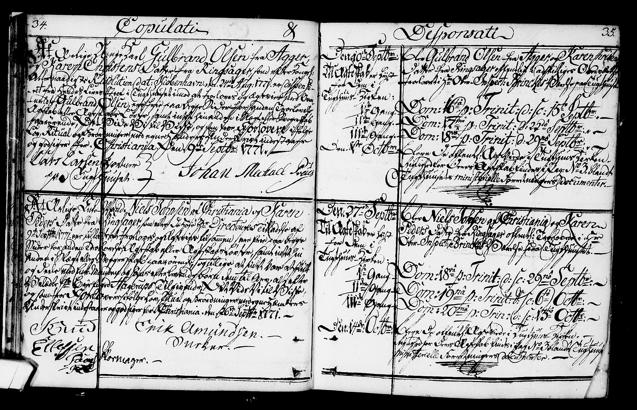 Kristiania tukthusprest Kirkebøker, AV/SAO-A-10881/F/Fa/L0001: Parish register (official) no. 1, 1758-1828, p. 34-35