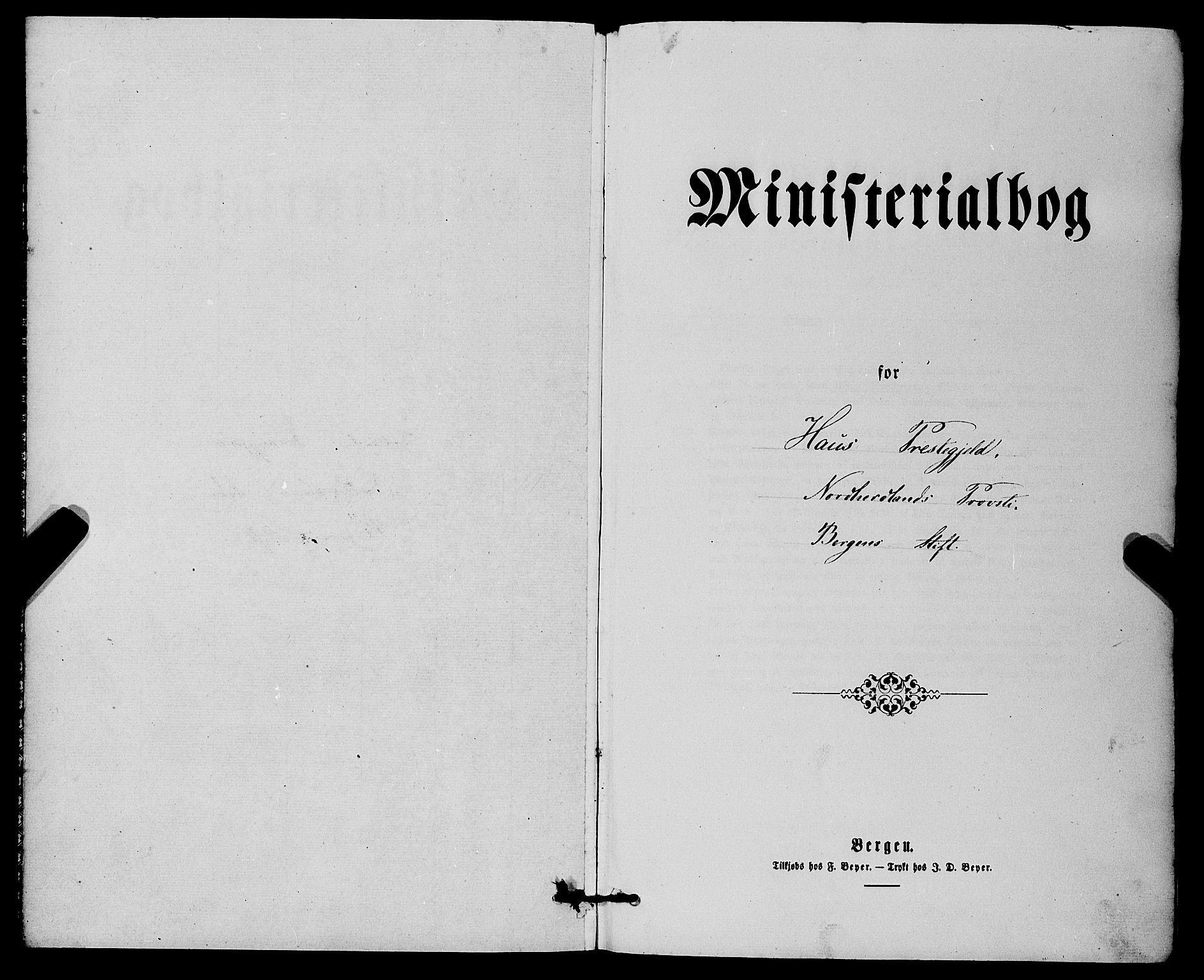 Haus sokneprestembete, SAB/A-75601/H/Haa: Parish register (official) no. A 18, 1871-1877