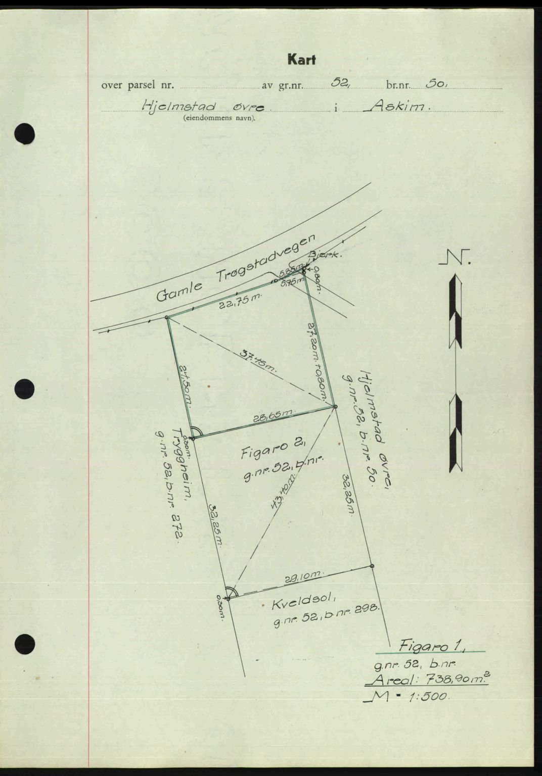 Rakkestad sorenskriveri, AV/SAO-A-10686/G/Gb/Gba/Gbab/L0012a: Mortgage book no. A12 I, 1945-1946, Diary no: : 133/1946