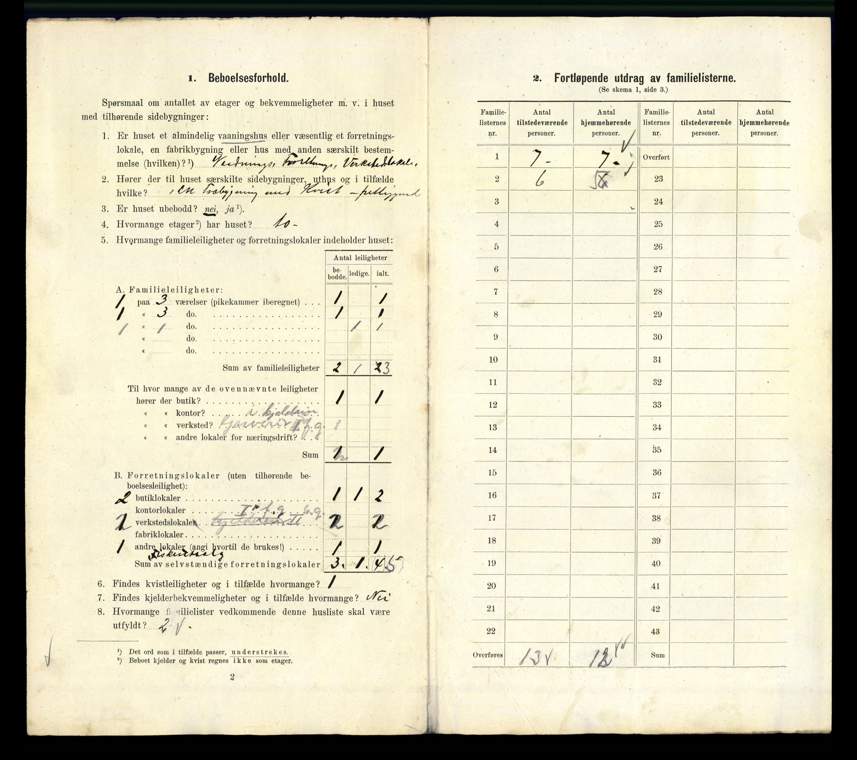 RA, 1910 census for Kristiania, 1910, p. 92756