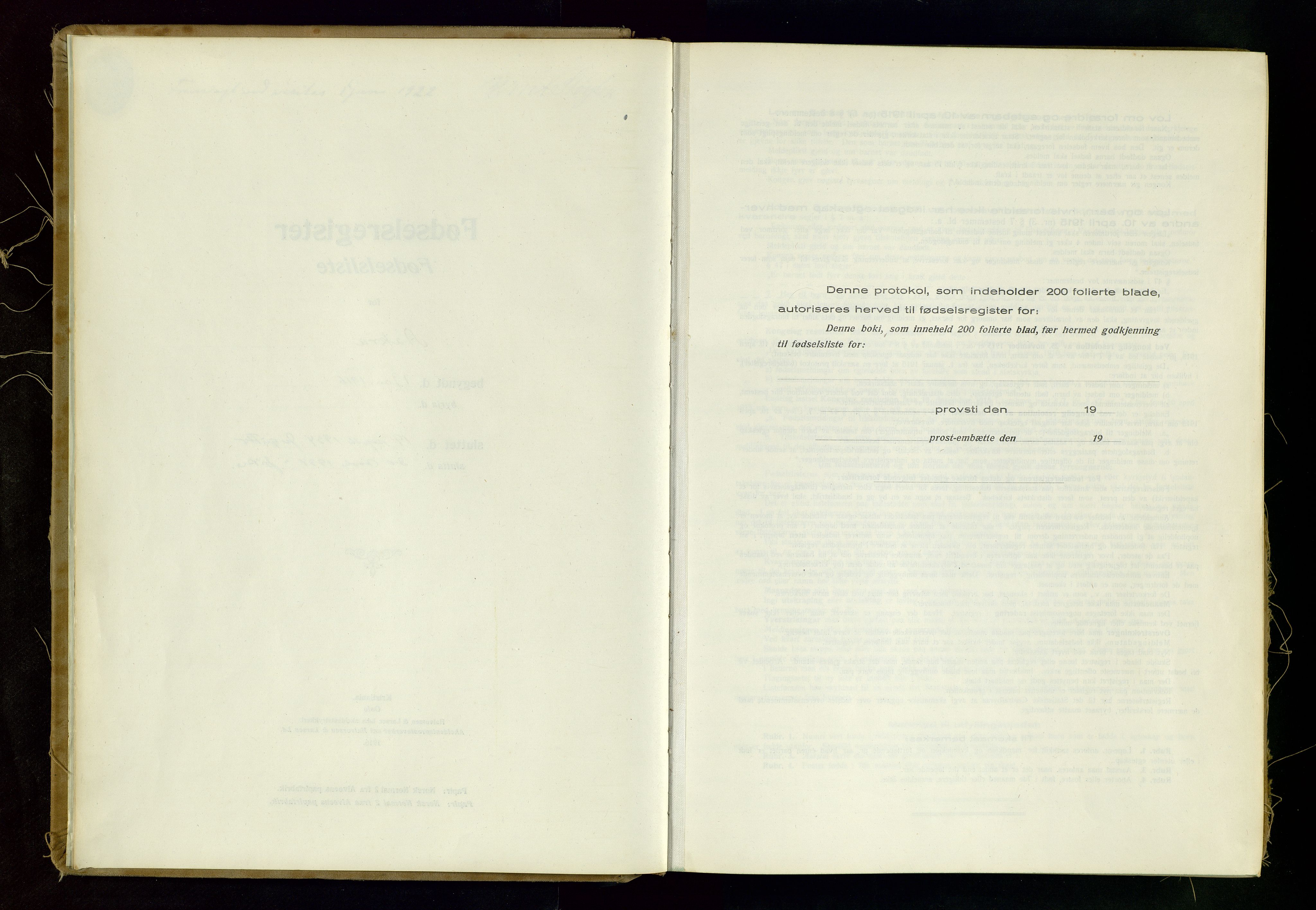 Kopervik sokneprestkontor, AV/SAST-A-101850/I/Id/L0006: Birth register no. 6, 1916-1934