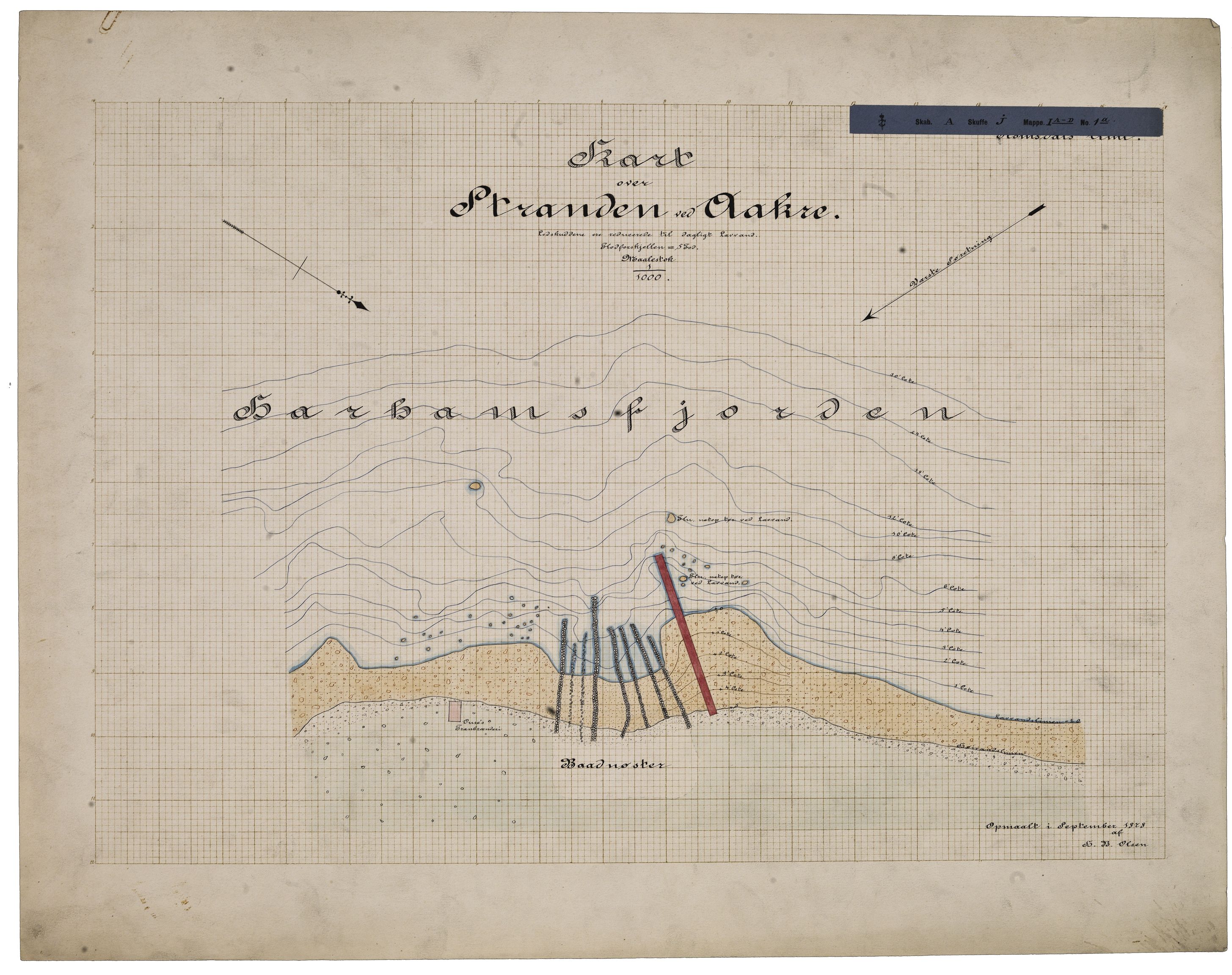 Havnedirektoratet, RA/S-1604/2/T/Tf/Tf09, 1861-1921, p. 1