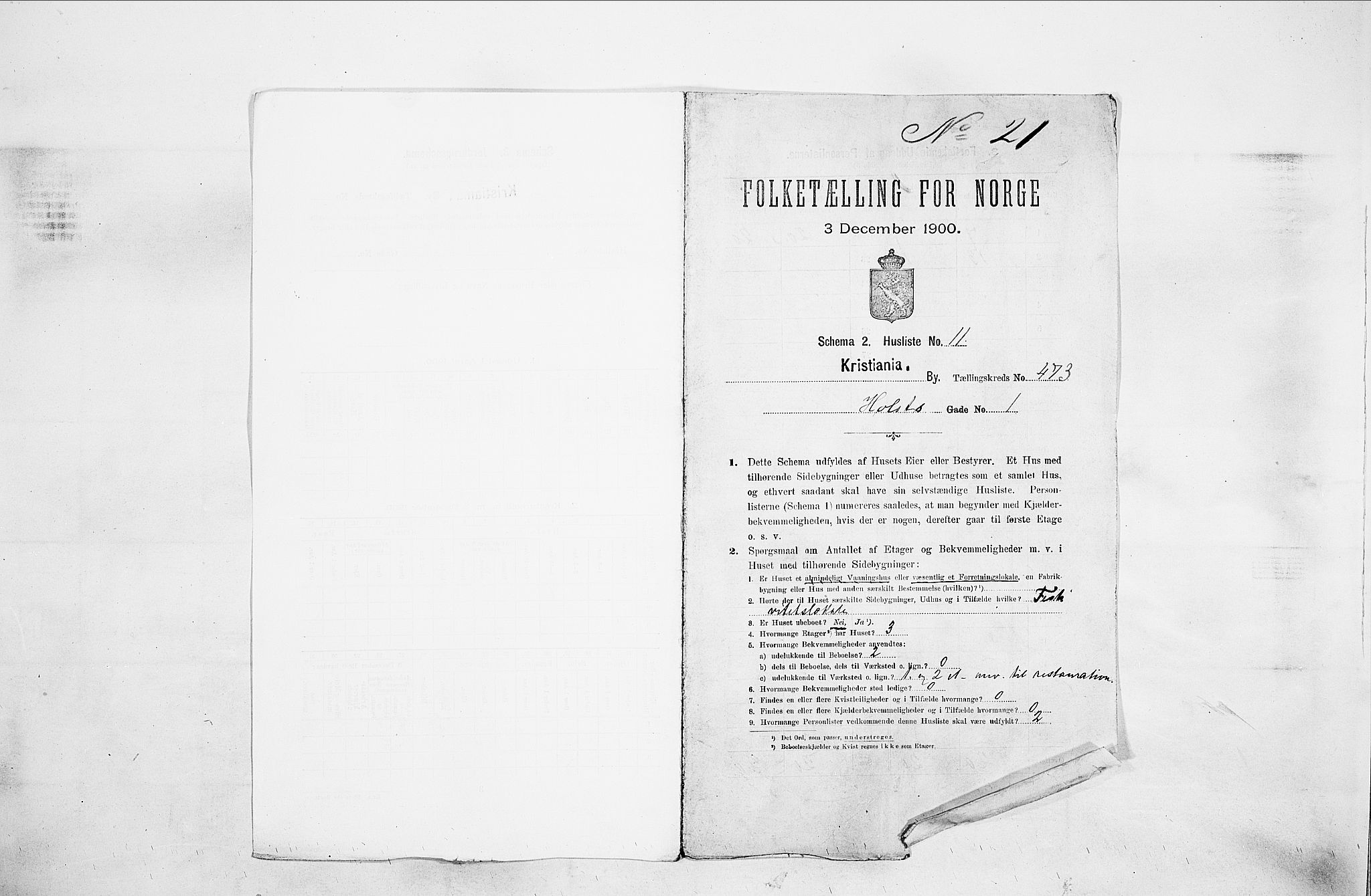 SAO, 1900 census for Kristiania, 1900, p. 38471