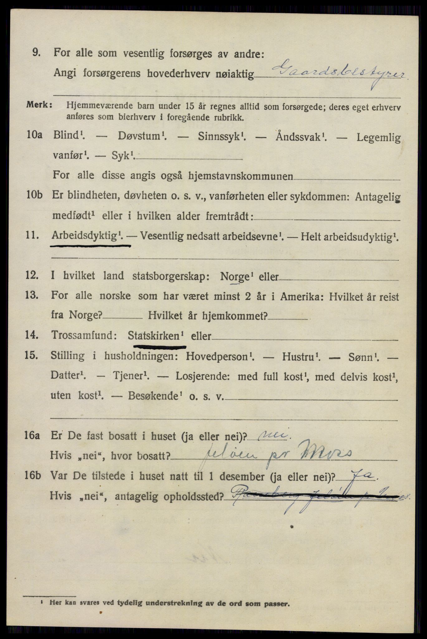 SAO, 1920 census for Nesodden, 1920, p. 3756