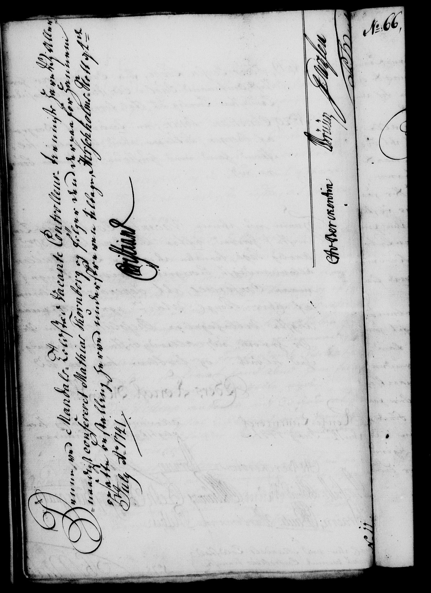 Rentekammeret, Kammerkanselliet, RA/EA-3111/G/Gf/Gfa/L0024: Norsk relasjons- og resolusjonsprotokoll (merket RK 52.24), 1741, p. 384